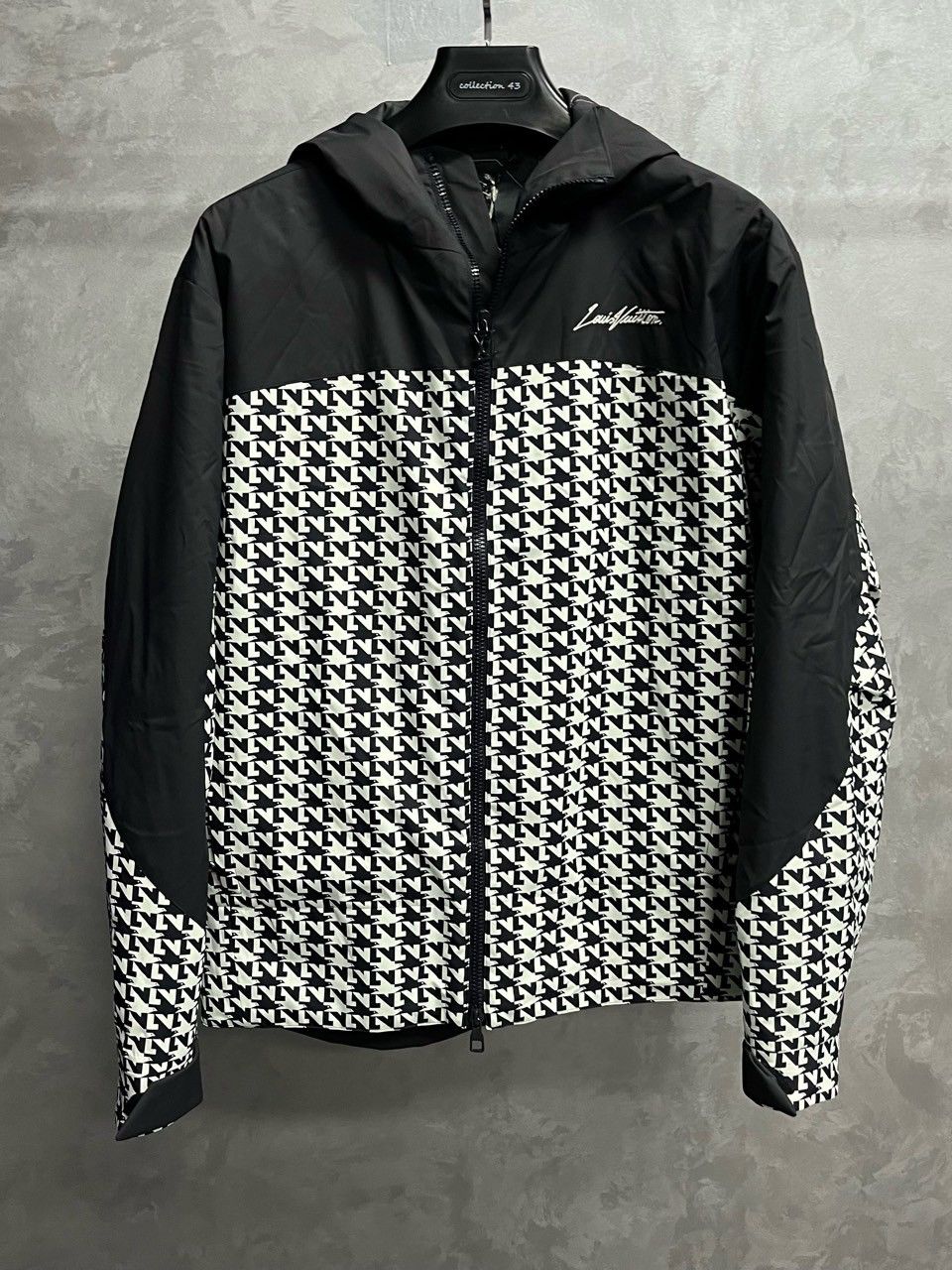 Louis Vuitton Louis Vuitton Houndstooth Logo Hoodie Jacket Size S Size US S / EU 44-46 / 1 - 1 Thumbnail