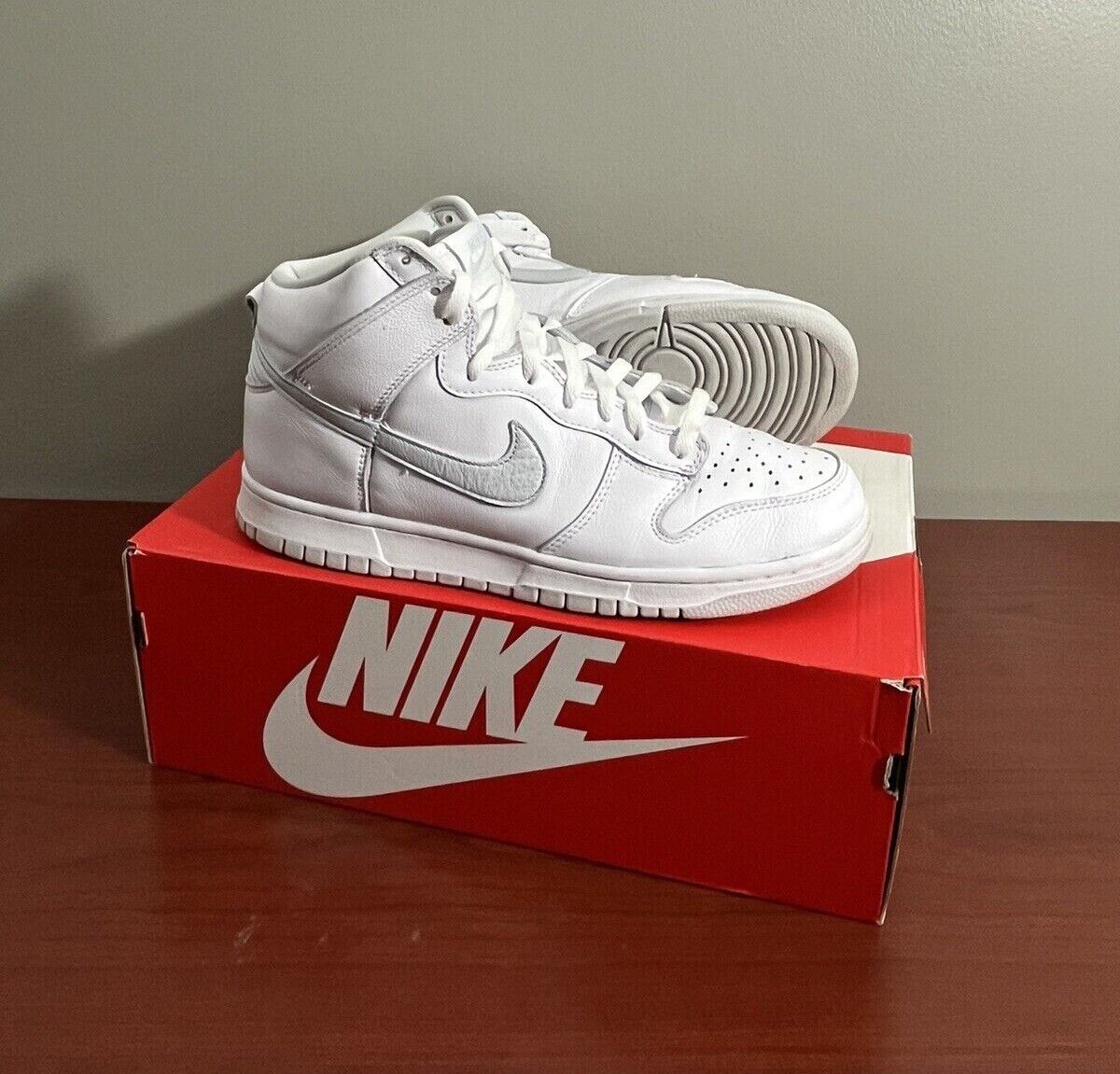 Nike Nike Dunk High SP Pure Platinum White Mens Size 10 Size US 10 / EU 43 - 1 Thumbnail