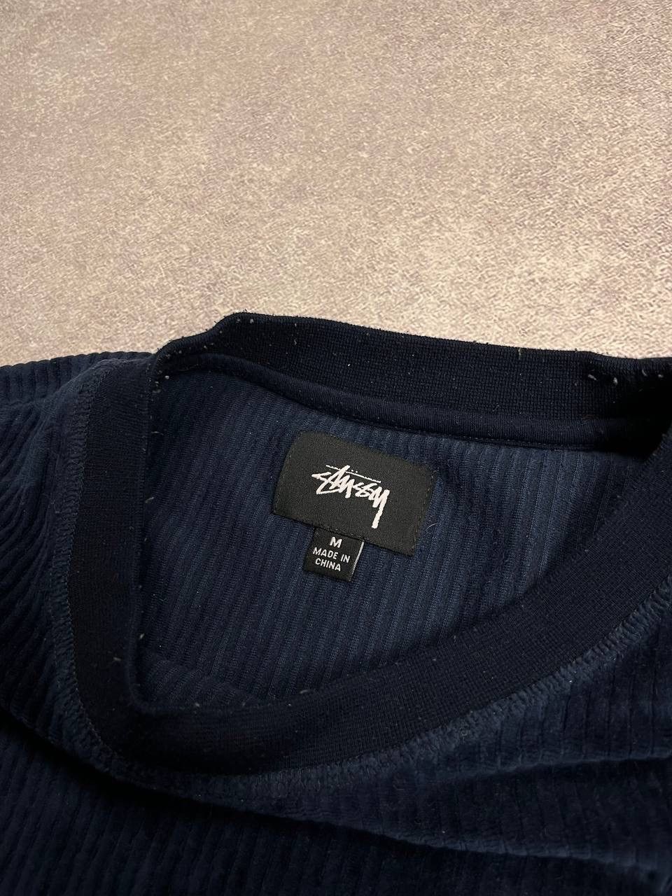 Other Vintage Stussy Velour Boxy Sweatshirt M Size US M / EU 48-50 / 2 - 5 Thumbnail