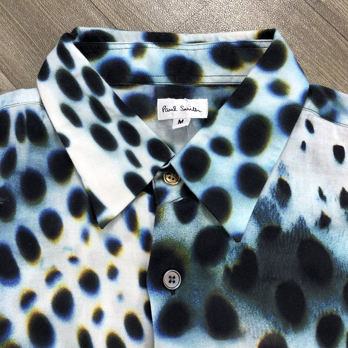 Designer × Paul Smith Luxury Paul Smith Mainline Leopard 3D Print Button Up Shirt Size US M / EU 48-50 / 2 - 4 Thumbnail