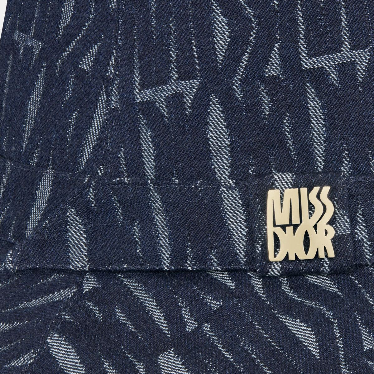 Dior o1bcso1str0226 Size:OS/Allover Small Brim Bucket Hat in Blue Size ONE SIZE - 5 Thumbnail