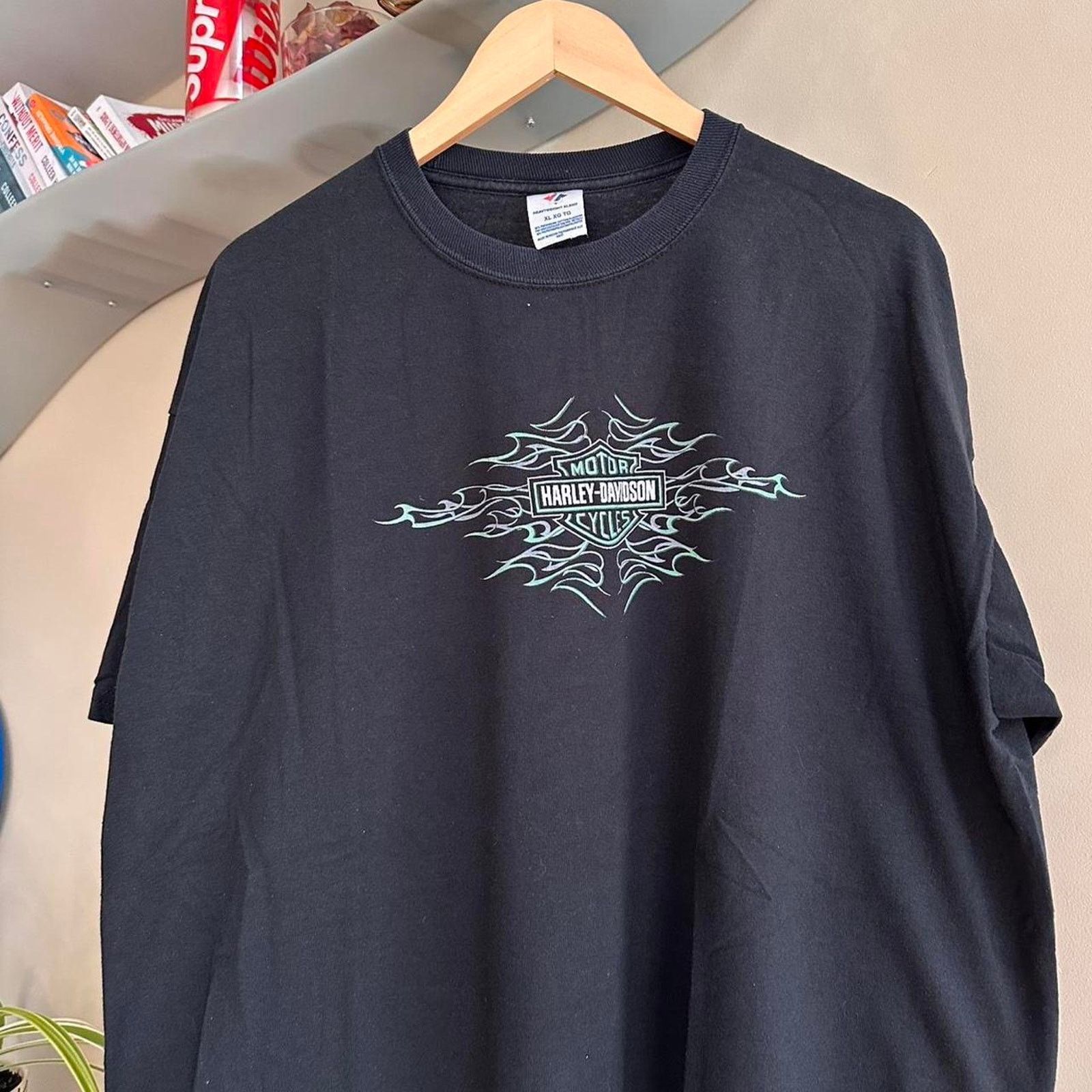 Harley Davidson × Vintage Vintage Harley Davidson Shirt Size US XL / EU 56 / 4 - 2 Thumbnail