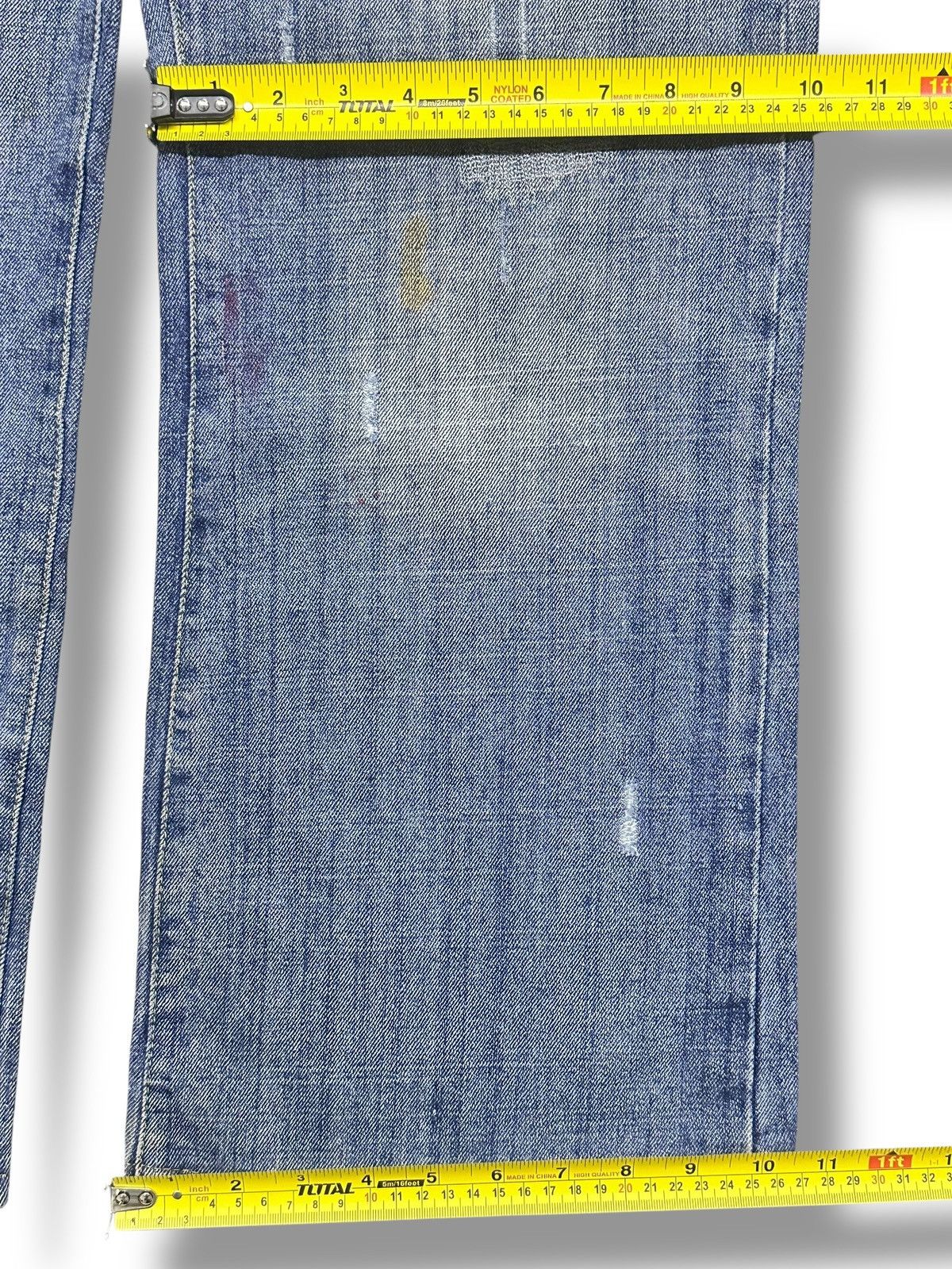 Abercrombie & Fitch Rare Drop 💥 Vintage Ezra Fitch Baggy Straight Jean LGB Style Size US 35 - 21 Thumbnail