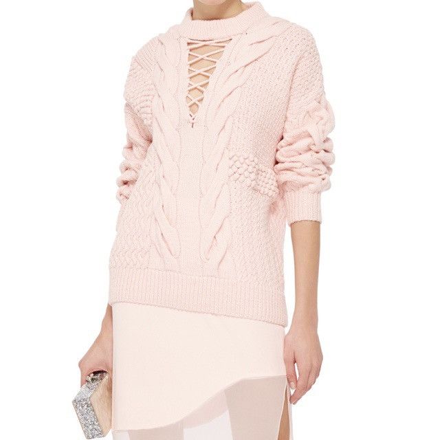 Prabal Gurung Prabal gurung wool cashmere thick knit sweater Size M / US 6-8 / IT 42-44 - 2 Thumbnail