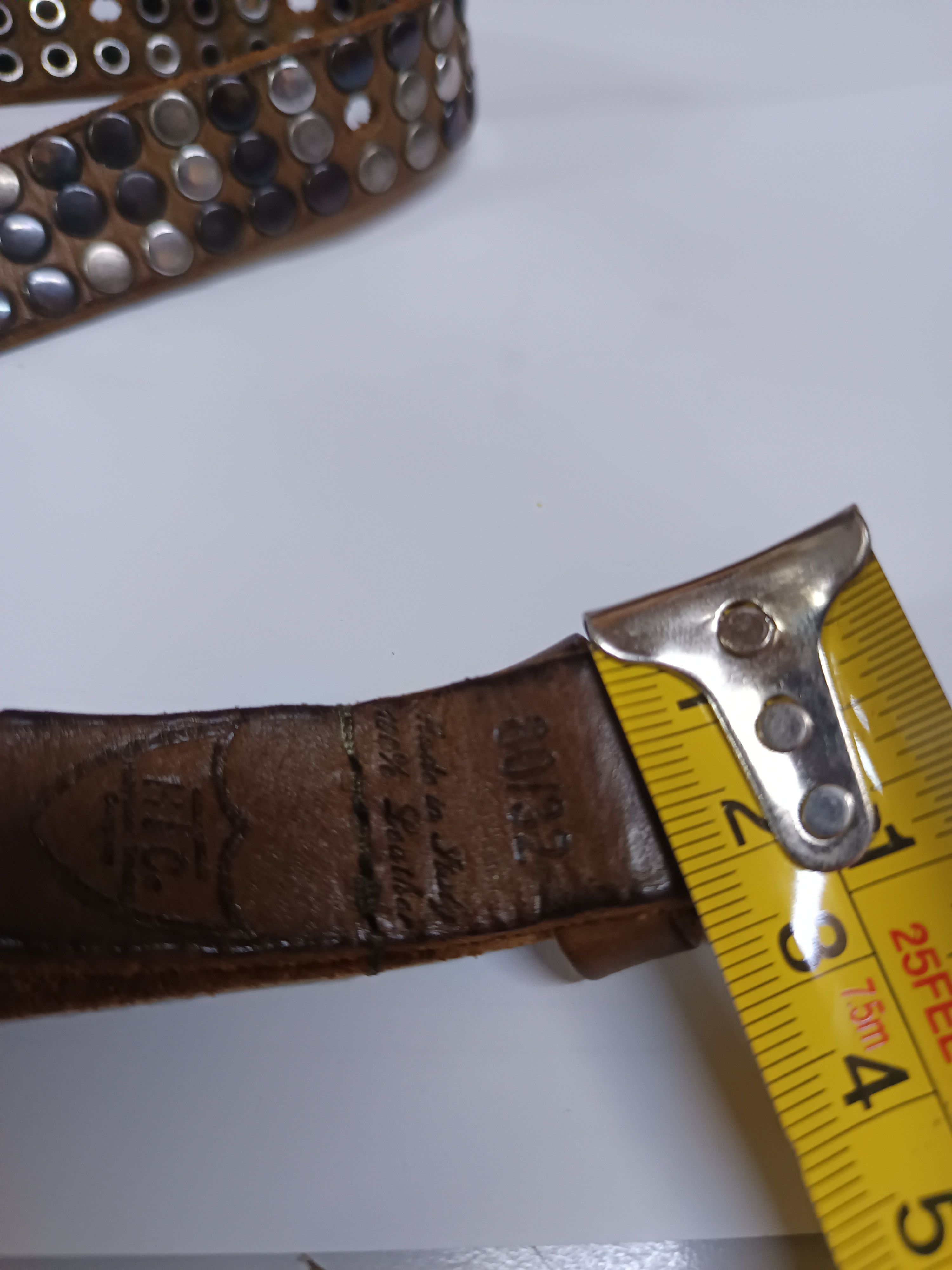 Vintage hTc stud belt