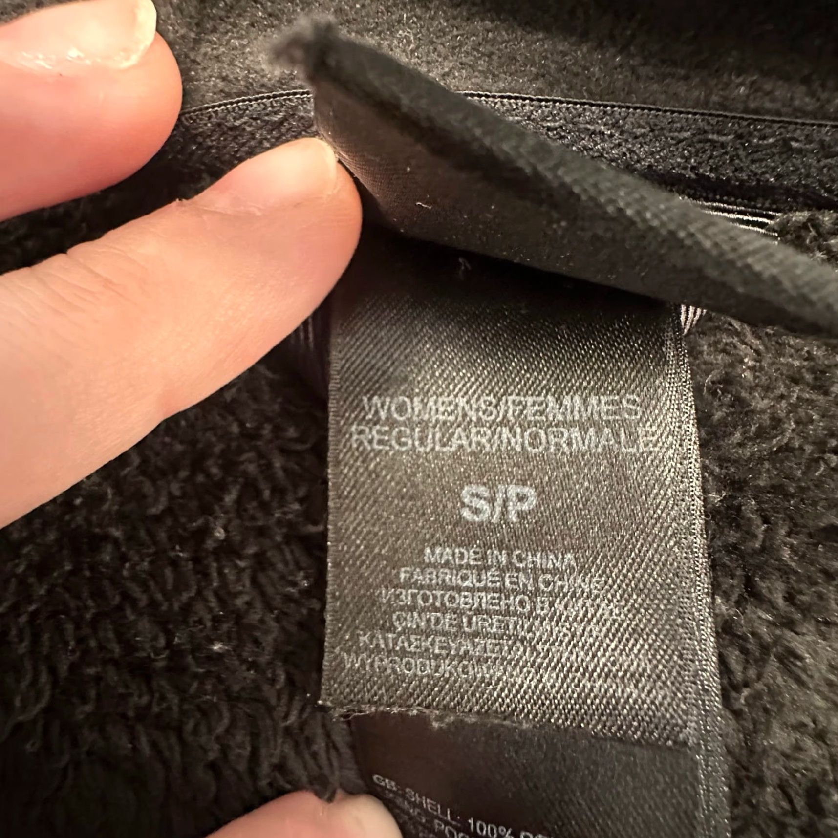 The North Face The North Face Osito Black Womens S Full Zip Mock Neck Fuzzy Fleece Jacket Cozy Size S / US 4 / IT 40 - 6 Thumbnail