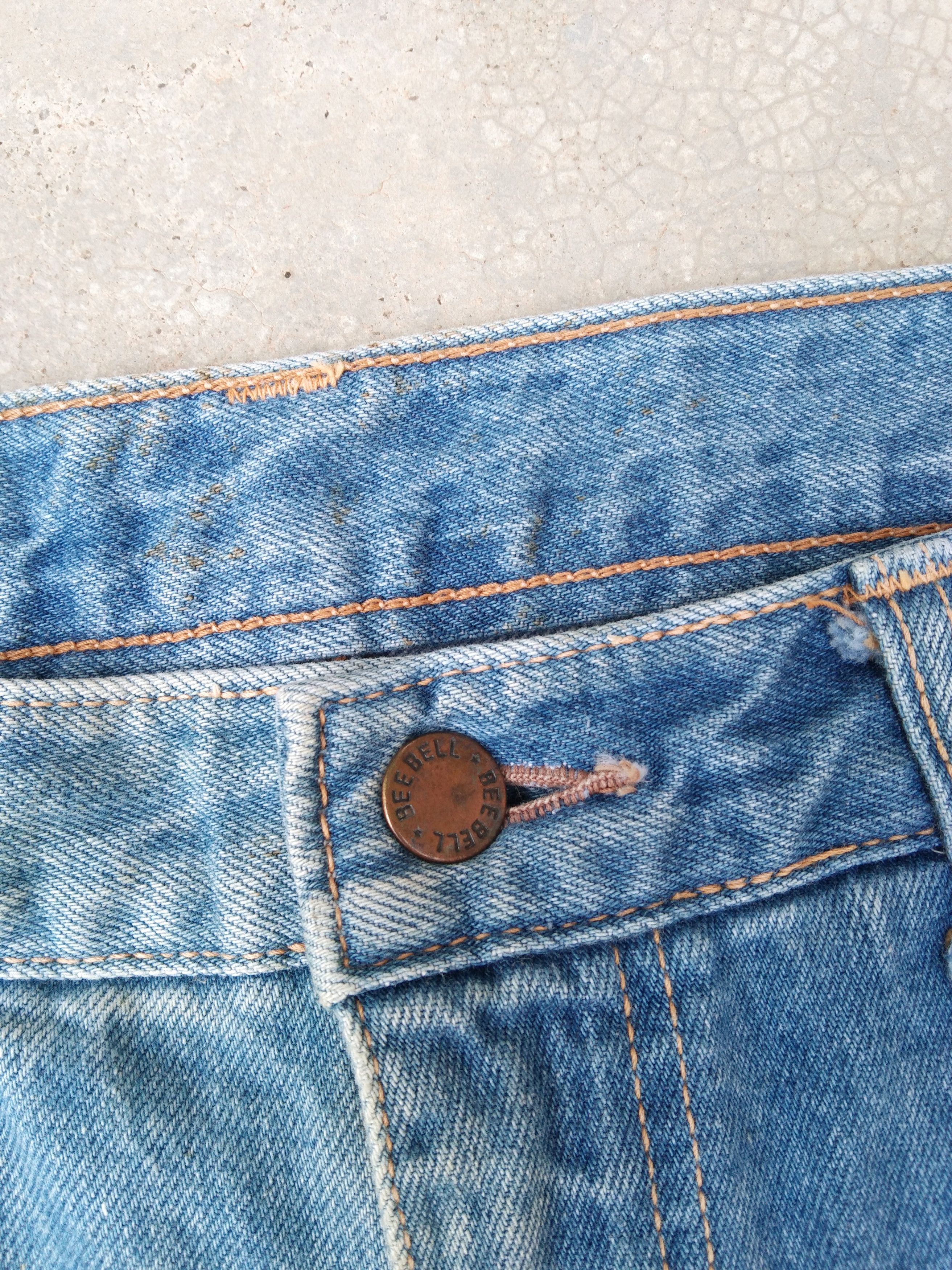 Japanese Brand Vintage BeeBell Japanese Jeans Workwear 30x29 Size US 30 / EU 46 - 5 Thumbnail