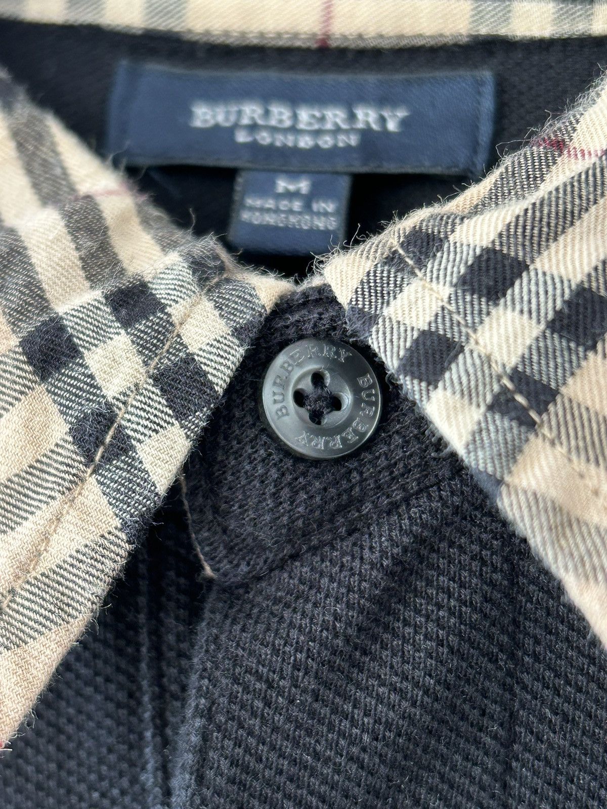 Burberry Burberry Nova Check Polo Shirt Size US M / EU 48-50 / 2 - 4 Thumbnail