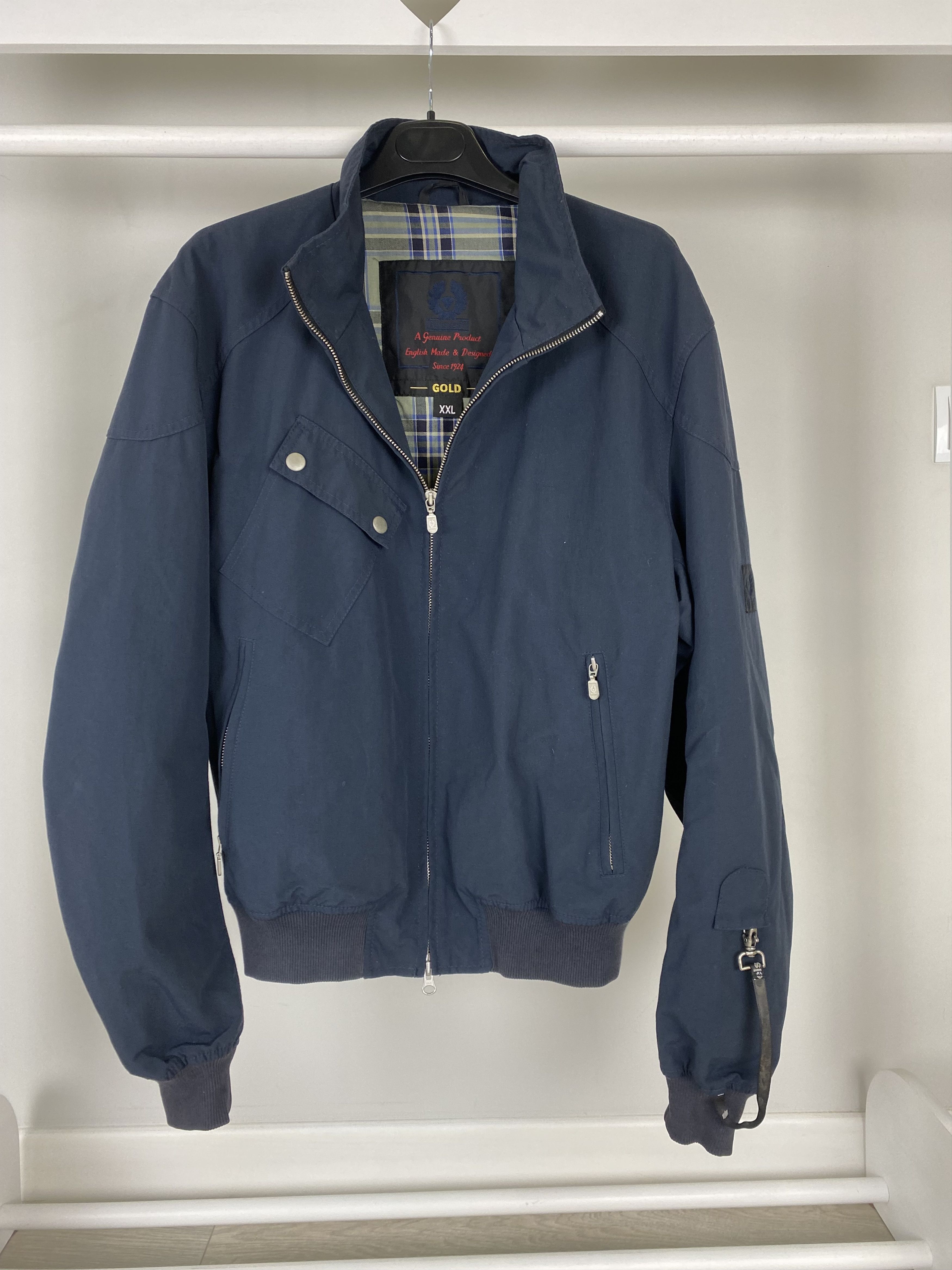 Belstaff Vintage Gold Label Bomber Jacket