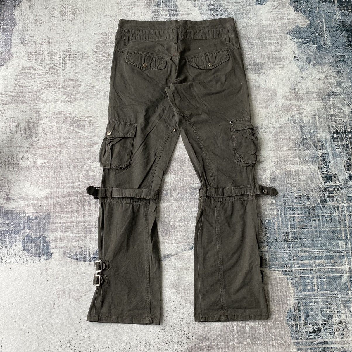 If Six Was Nine × Japanese Brand × Le Grande Bleu (L.G.B.) Semantic Design Bondage Cargo Pants Size US 32 / EU 48 - 13 Thumbnail