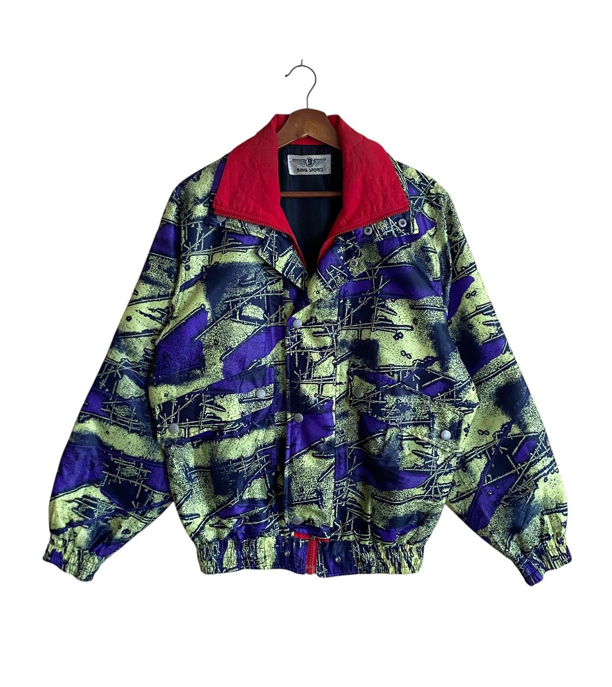 Japanese Brand Vintage Japanese Brand Boya Sport Ski Jacket 1990s Size US S / EU 44-46 / 1 - 1 Thumbnail