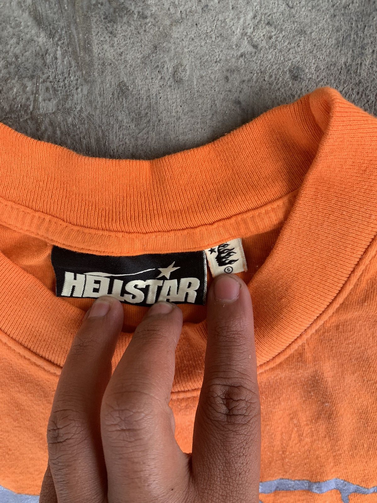 HELLSTAR Hellstar Studios Jesus Path To Paradise Orange T-Shirt Size US S / EU 44-46 / 1 - 4 Thumbnail