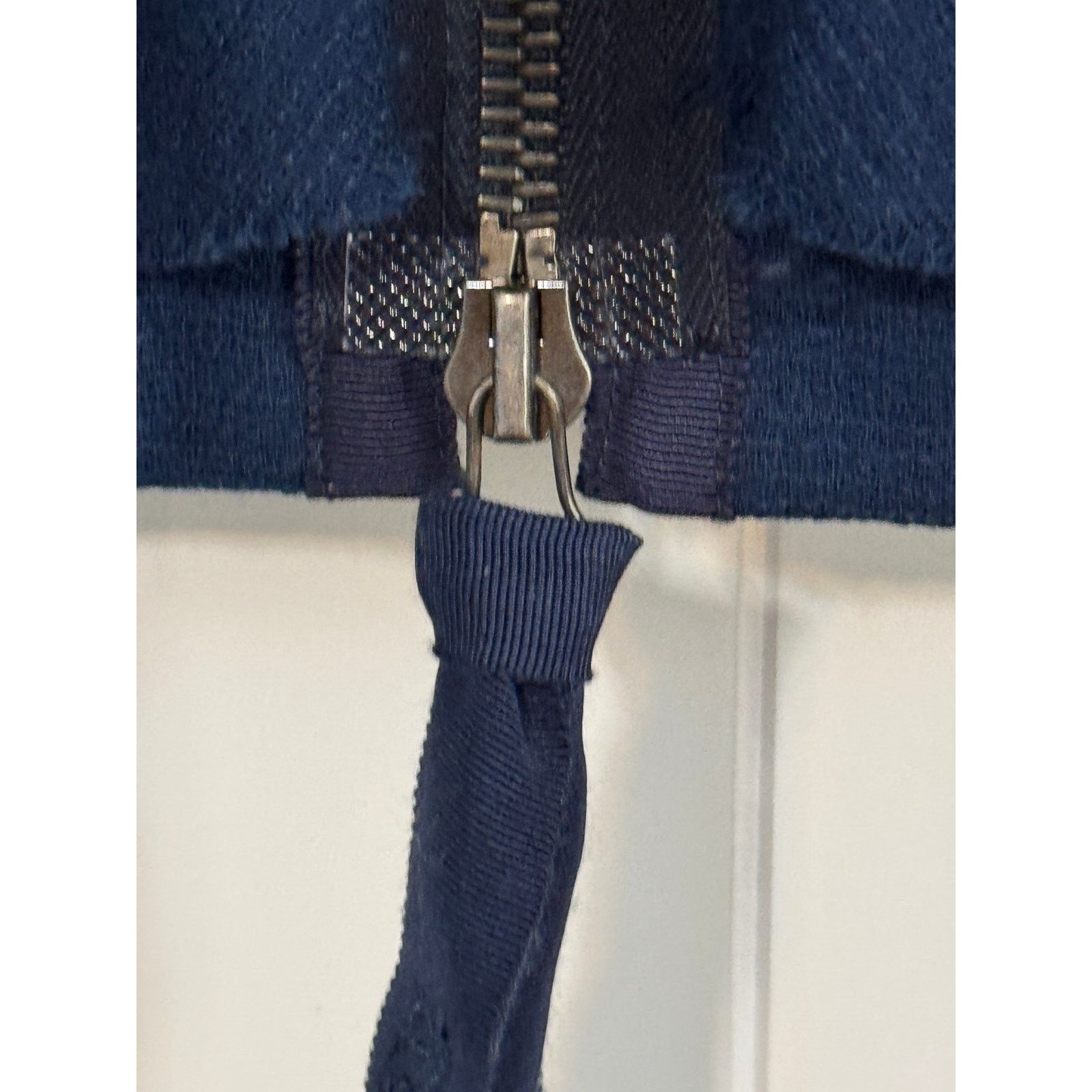 3.1 Phillip Lim Phillip Lim Blue Wool Silk Ruffle Coat Dress Outerwear Med Size M / US 6-8 / IT 42-44 - 6 Thumbnail