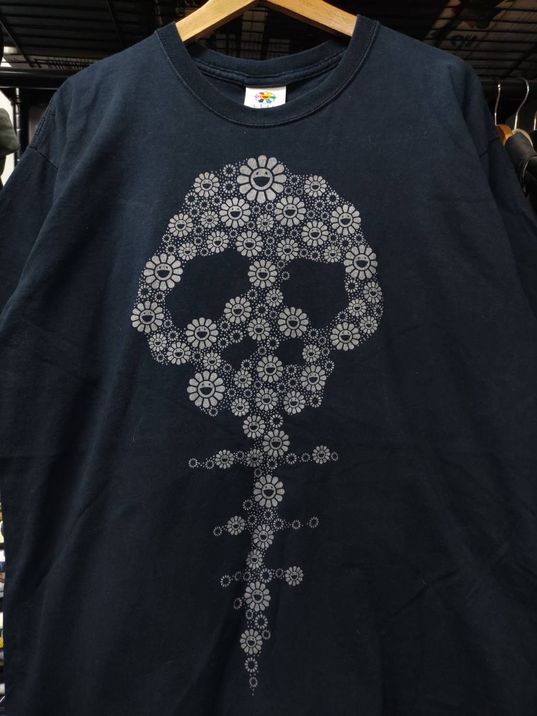 Takashi Murakami’s x Kaikai Kiki " Skull Flower " T-Shirt