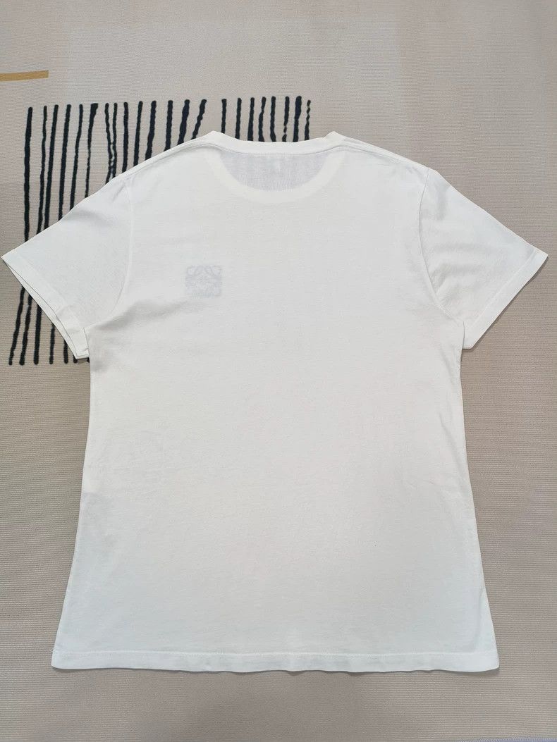 Loewe loewe white short sleeves 2504-Nextarrow Size US M / EU 48-50 / 2 - 2 Thumbnail