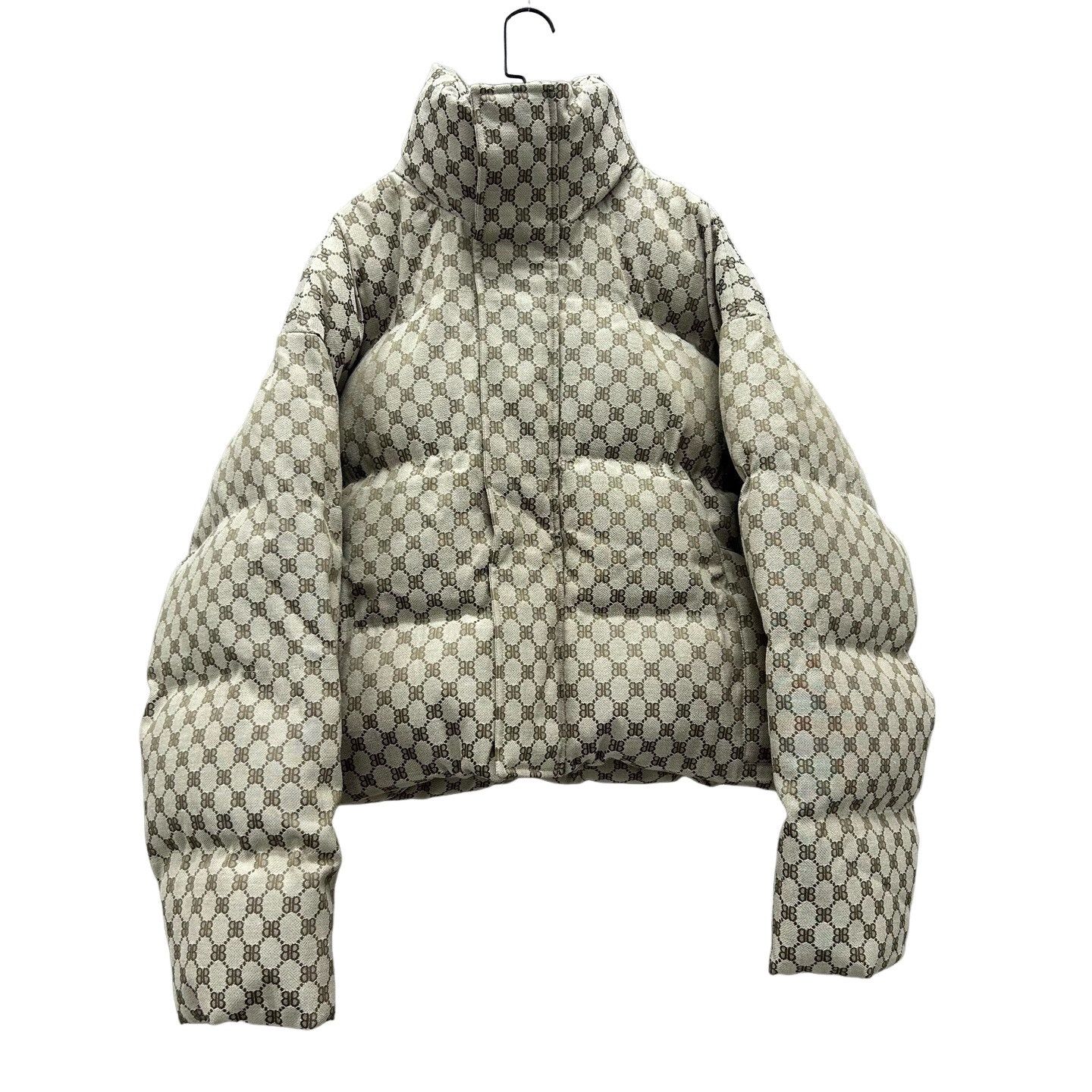 Balenciaga × Gucci Balenciaga x Gucci Monogram Puffer Jacket Size 34 Size XXS / US 00 / IT 34 - 1 Thumbnail