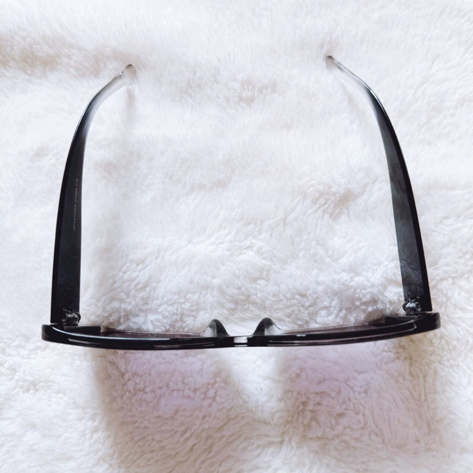 Other Junia Clear Black Oversized Sunglasses Size ONE SIZE - 5 Thumbnail