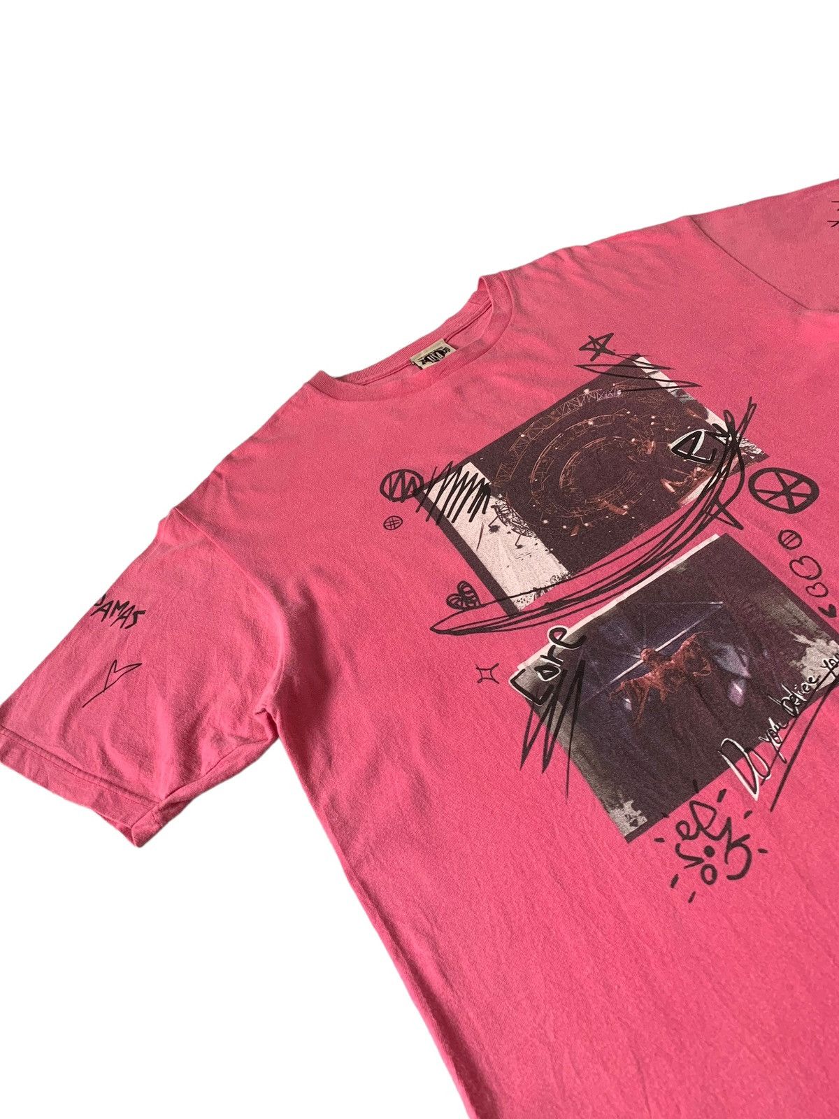 Affliction × Band Tees × If Six Was Nine Faded Lisa Live is Smile Always Emo Gothic Tee Size US L / EU 52-54 / 3 - 6 Thumbnail