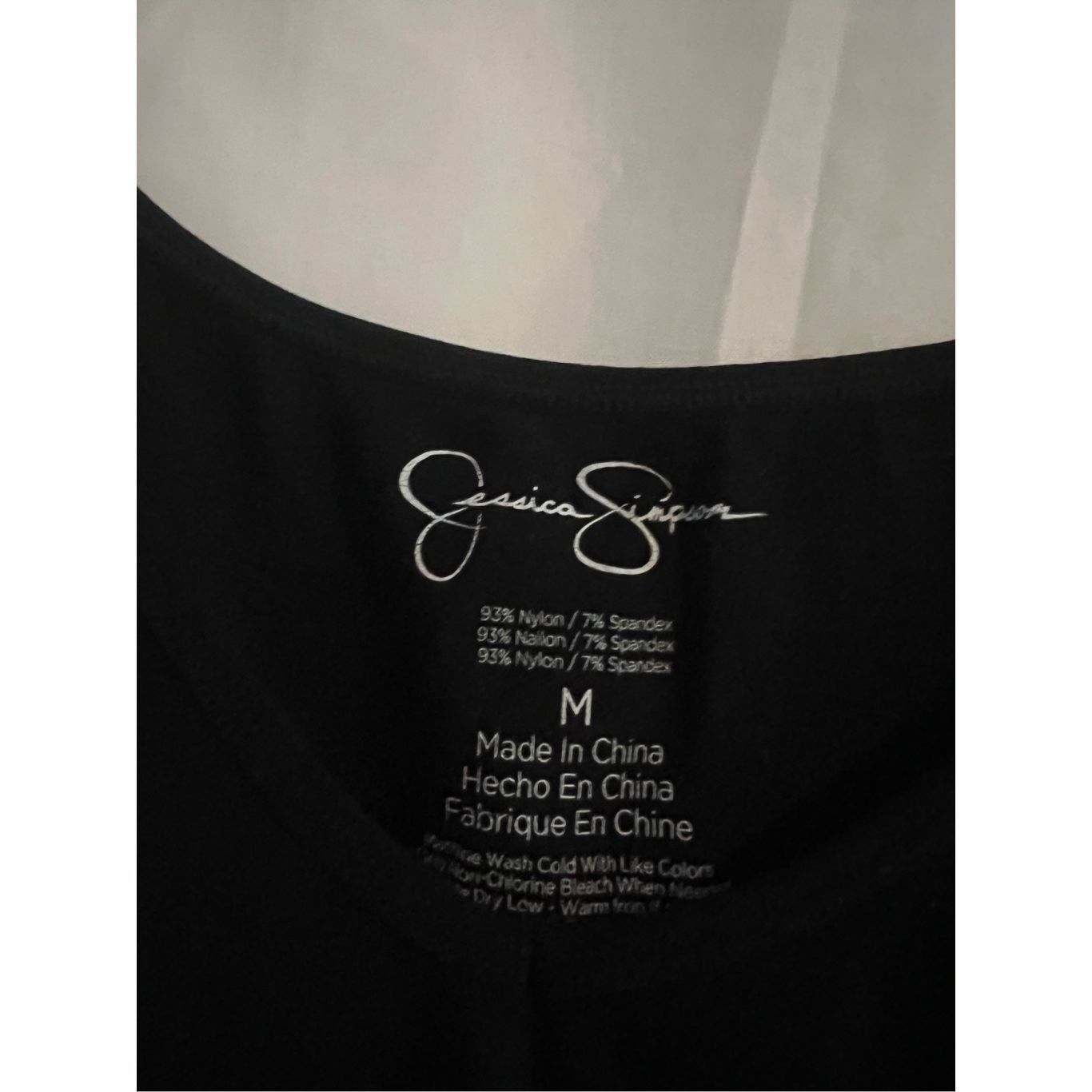 Other Jessica Simpson Black Crop Top V-Neck Woman’s Size Medium Size M / US 6-8 / IT 42-44 - 3 Thumbnail