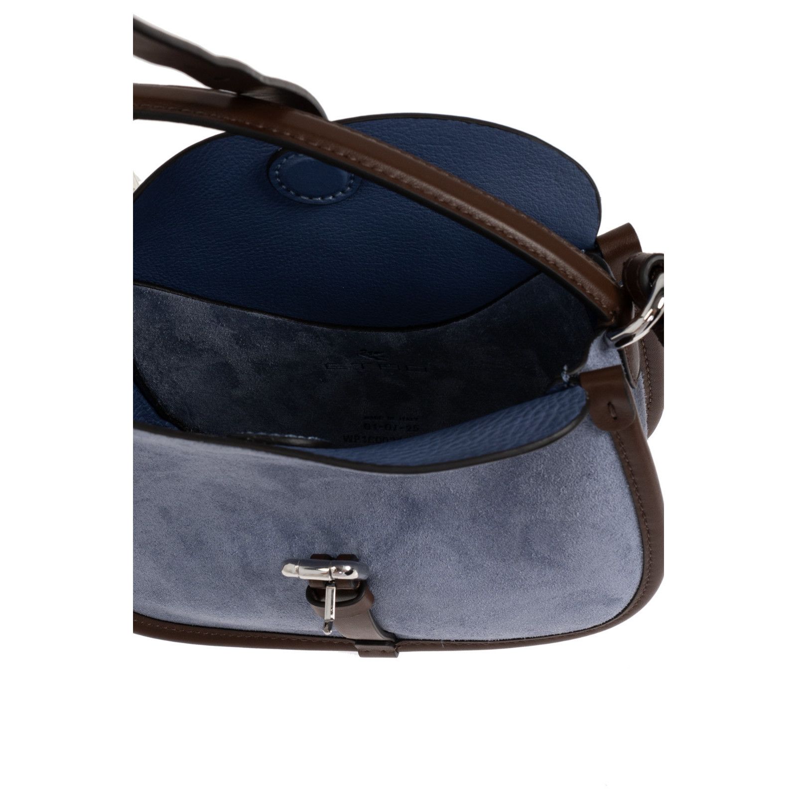 Etro ETRO Pony Blue Suede Shoulder Bag New And Authentic Size ONE SIZE - 4 Thumbnail