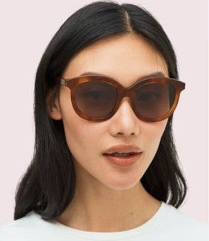 Kate Spade LILLIAN/G/S 00OX 9K Sunglasses Green Round Frame