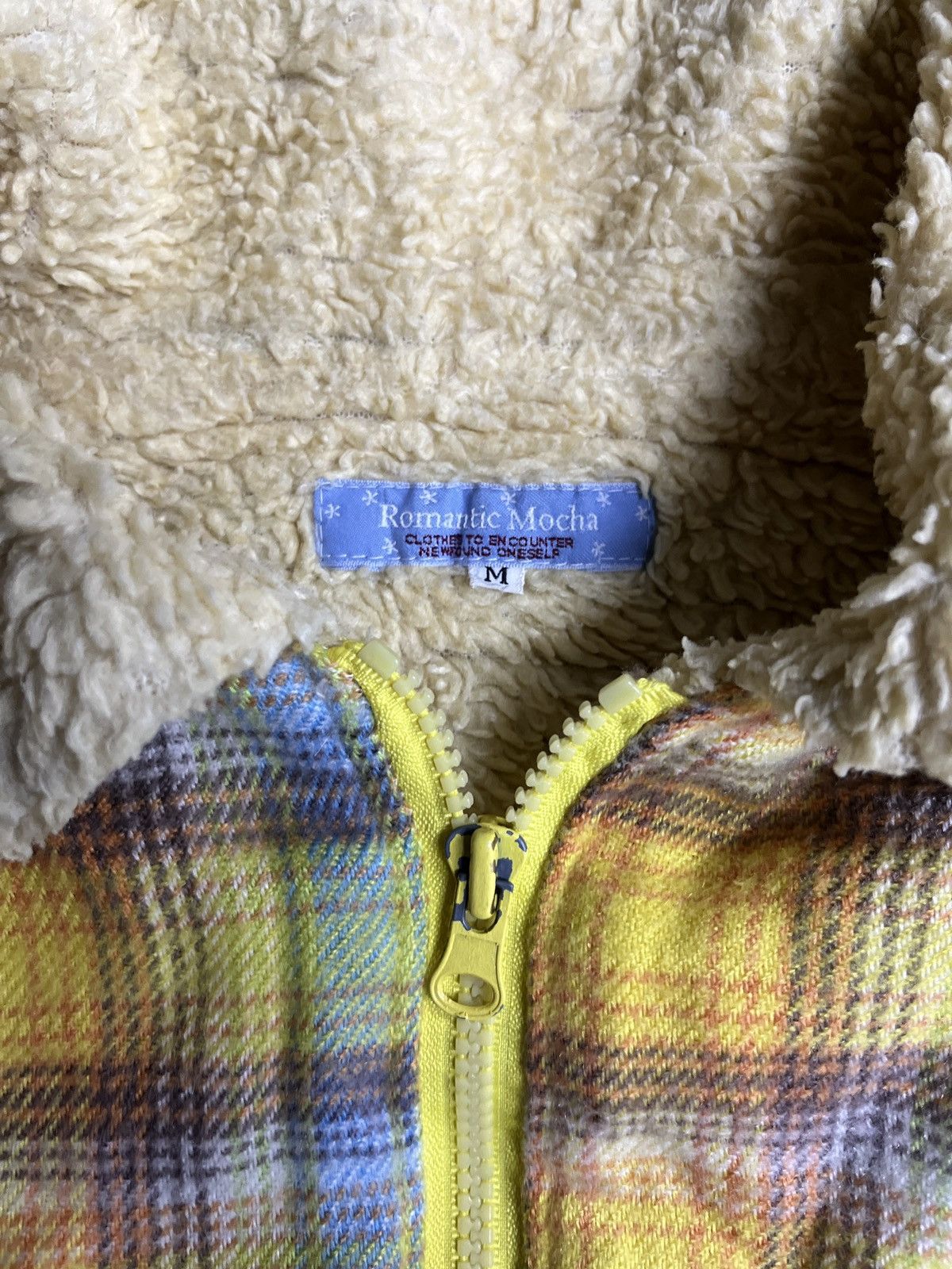 Hysteric Glamour Hysteric Style Plaid Shearling Jacket Size US S / EU 44-46 / 1 - 4 Thumbnail