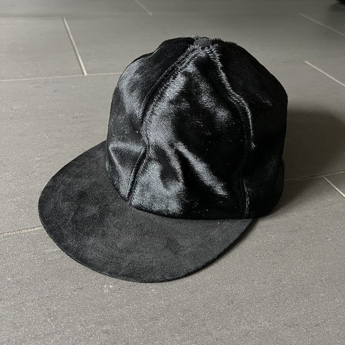 Eugenia Kim Calf Hair Leather Hat Size ONE SIZE - 1 Thumbnail