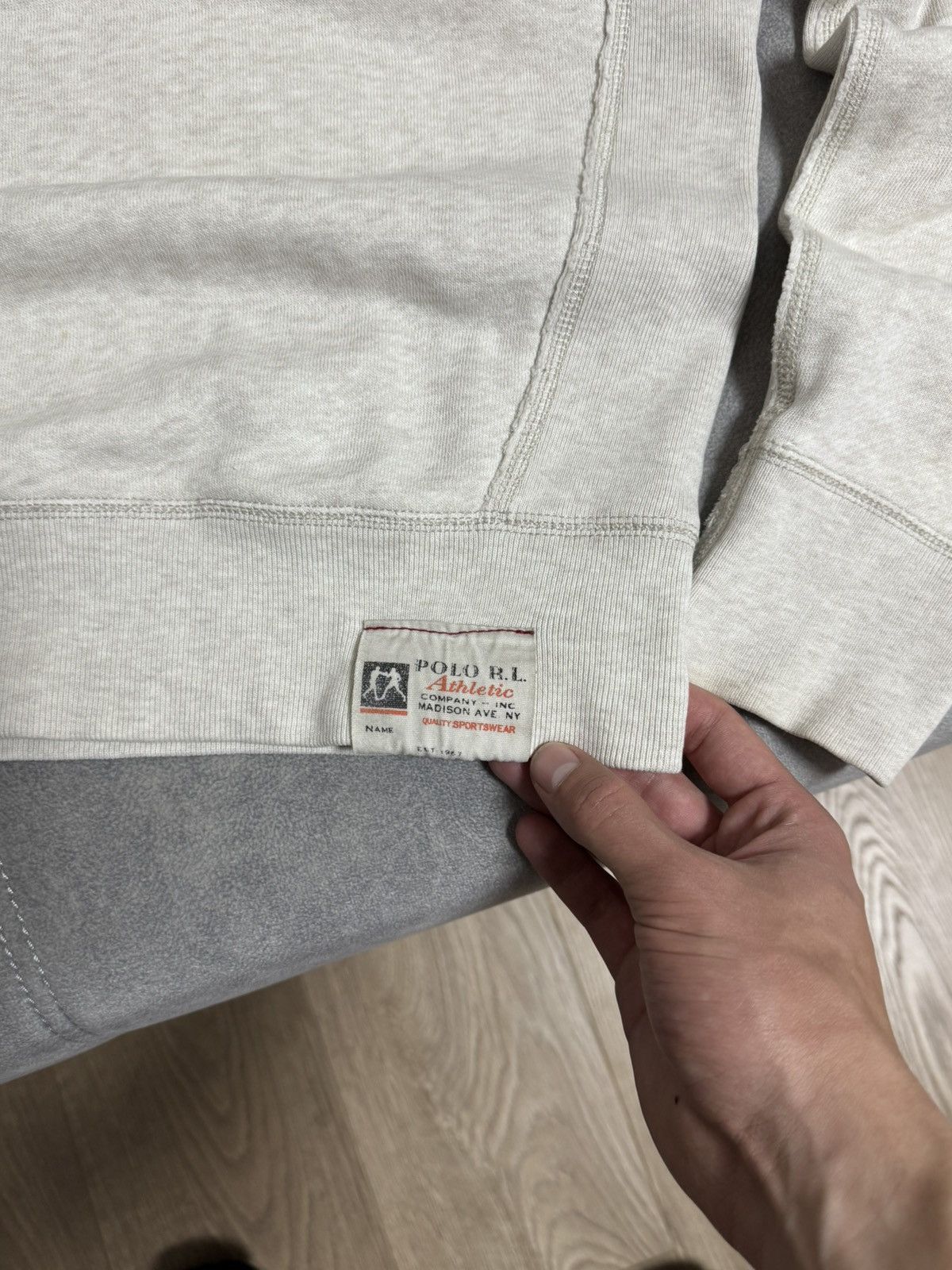 Polo Ralph Lauren × Vintage Vintage Rare Polo Ralph Lauren New York Athletic sweatshirt Size US M / EU 48-50 / 2 - 6 Thumbnail