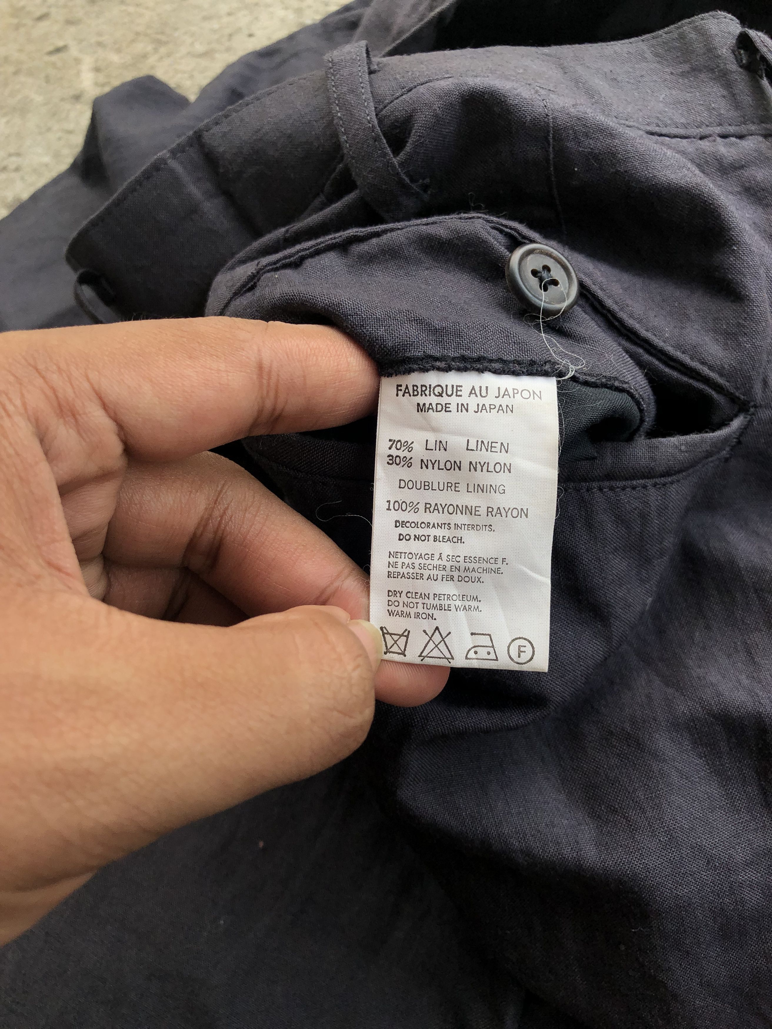 Yohji Yamamoto Vintage Ys For Men Yohji Yamamoto trouser Size US 28 / EU 44 - 6 Thumbnail