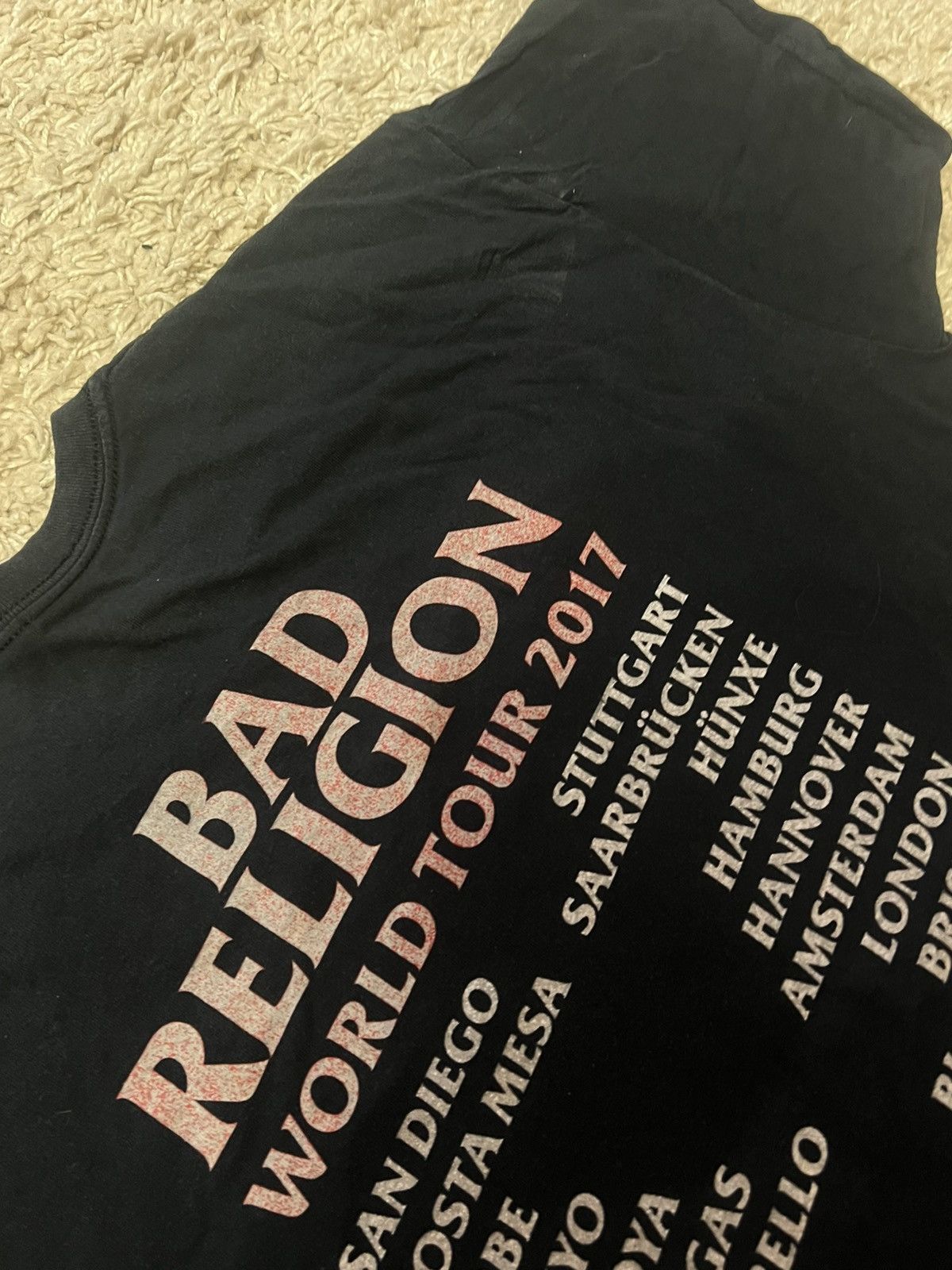 Band Tees Bad Religion band world tour 2017 t-shirt rare Size US L / EU 52-54 / 3 - 4 Thumbnail