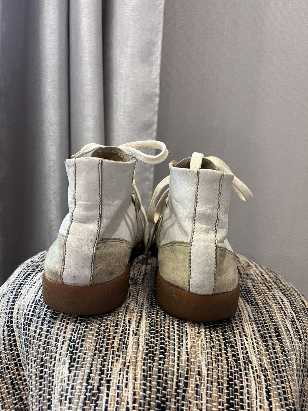 Vintage Vintage Clozed Leather Sneakers white BW Sport style hype Size US 10 / IT 40 - 4 Thumbnail