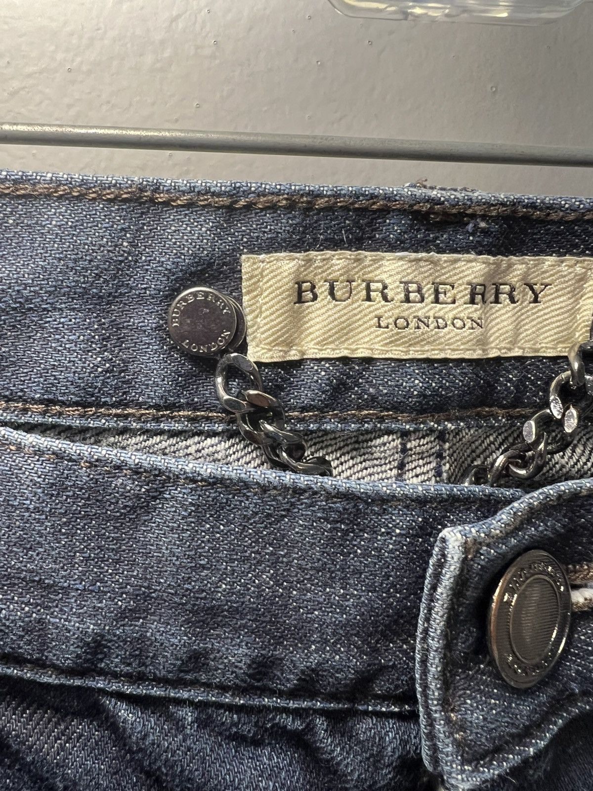 Burberry Vintage Burberry London slim blue jeans Size US 32 / EU 48 - 15 Thumbnail