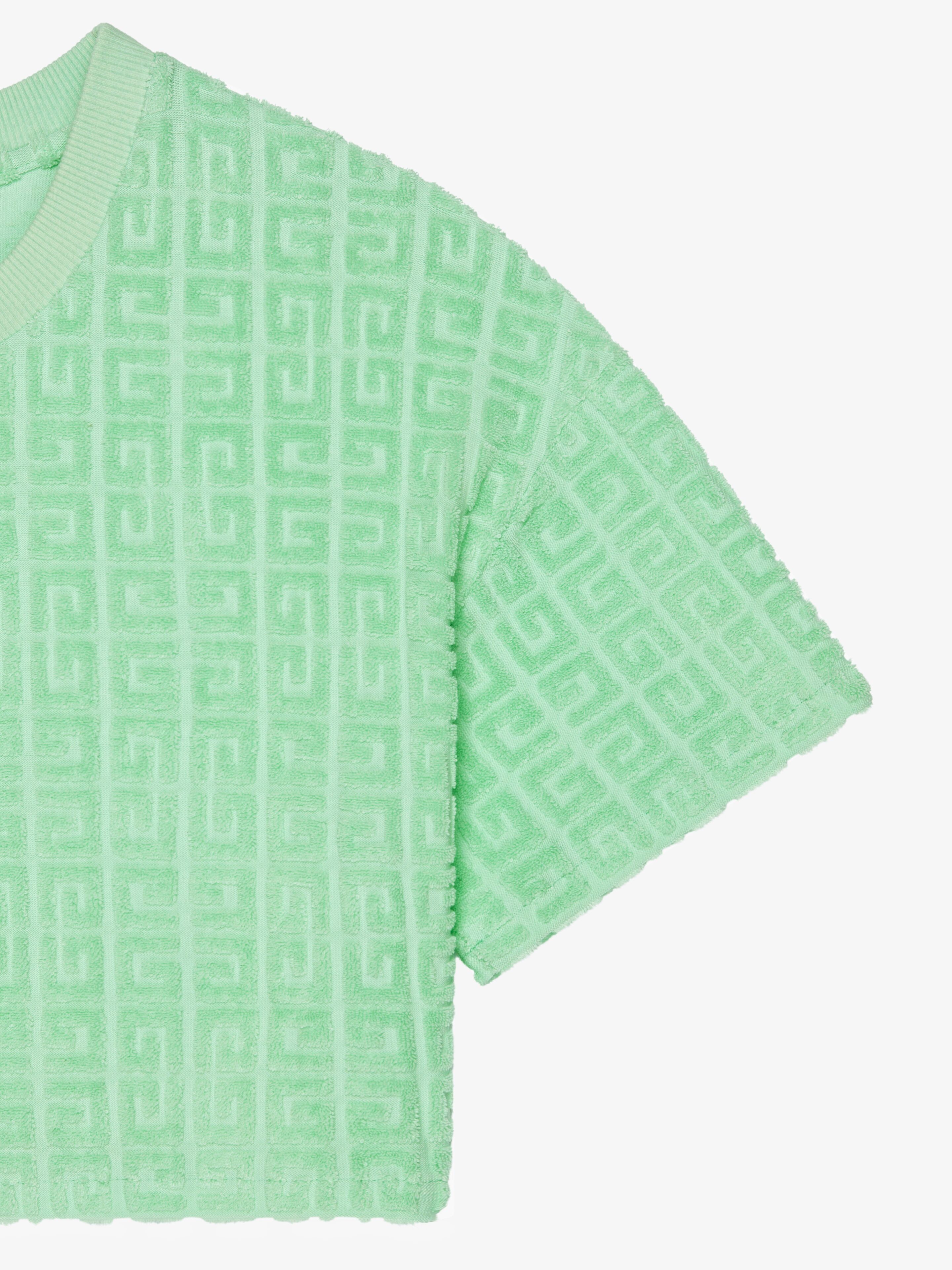 Givenchy o1w1db10825 Cropped T-Shirt in Green Size S / US 4 / IT 40 - 5 Thumbnail