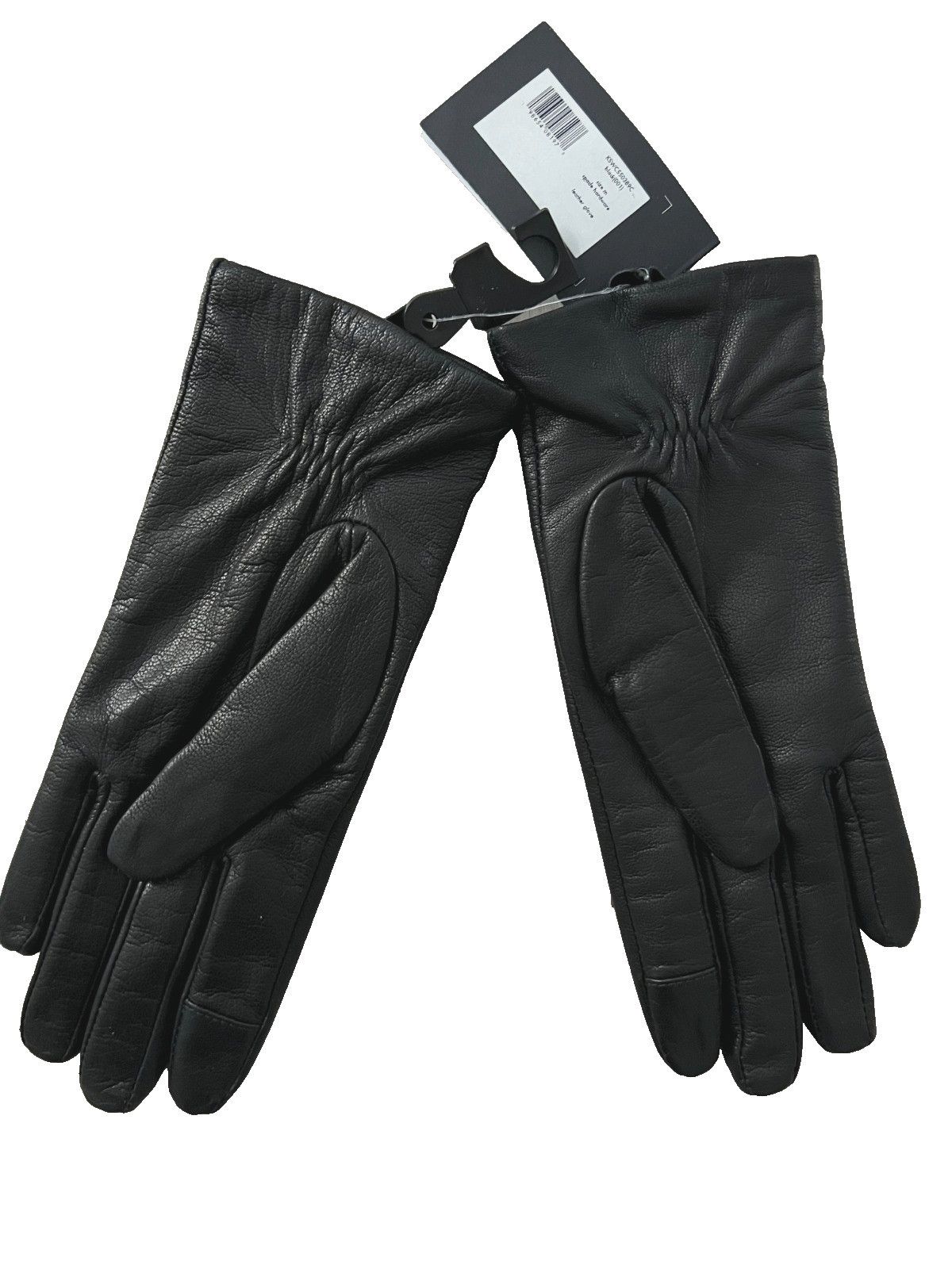 Kate Spade Kate Spade New York Leather Gloves Black ( M ) Size ONE SIZE - 2 Thumbnail