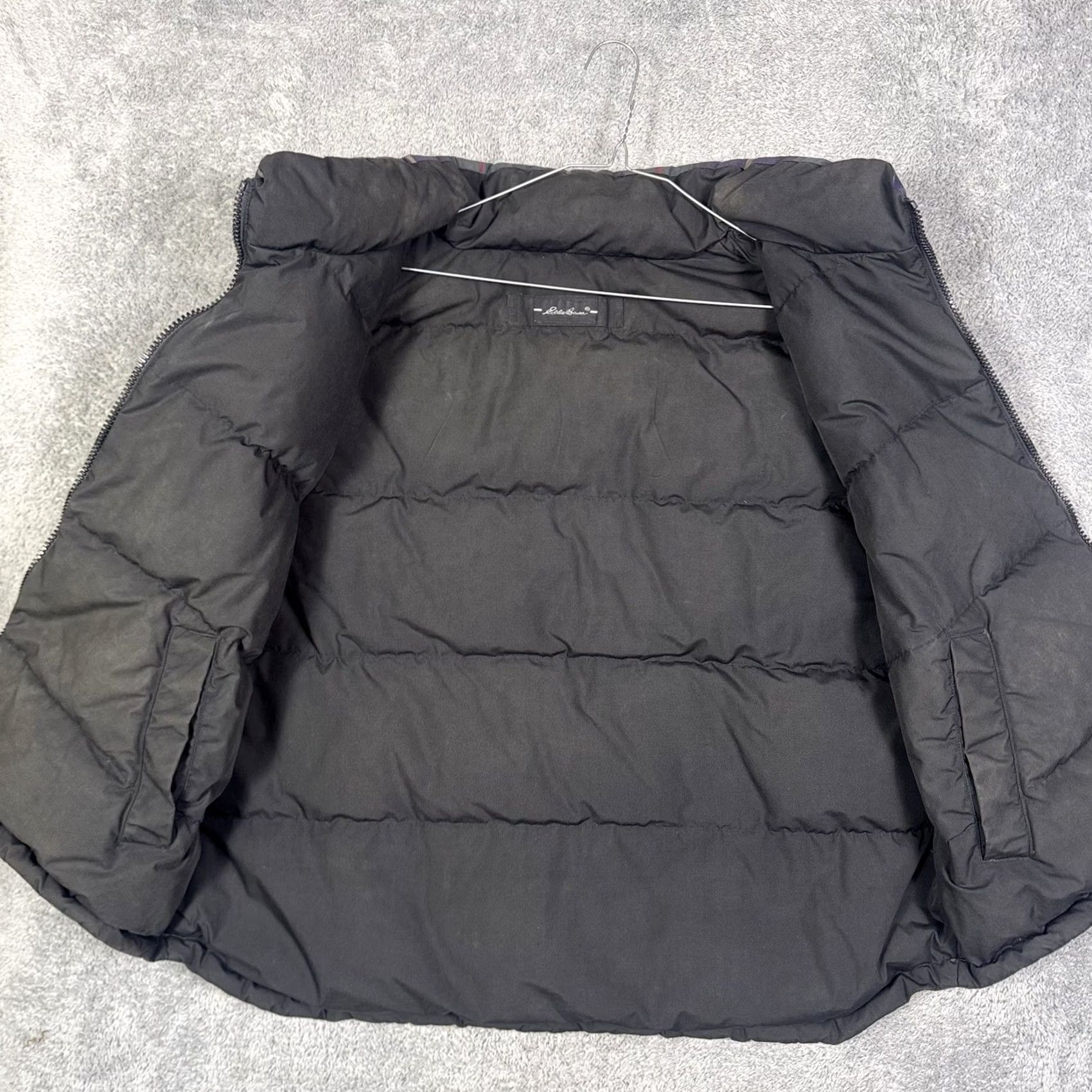 Eddie Bauer VINTAGE Eddie Bauer Vest Mens XL Tartan Plaid Reversible Quilted Puffer Down Classic Outdoor Size US XL / EU 56 / 4 - 7 Thumbnail