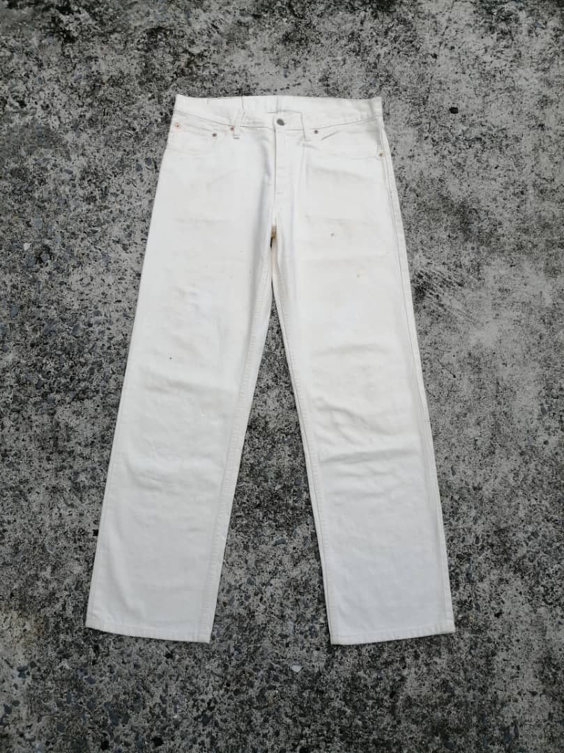 Levi's × Levi's Vintage Clothing Levi's Strauss 702 White Pants Size US 33 - 1 Thumbnail