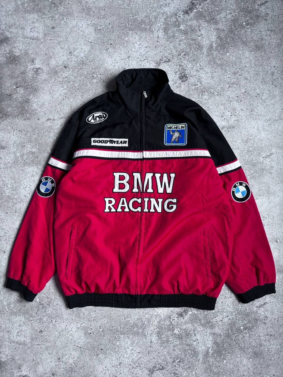 BMW × Vintage Vintage Michael Schumacher BMW Racing Jacket F1 Michelin 90s Size US XL / EU 56 / 4 - 1 Thumbnail