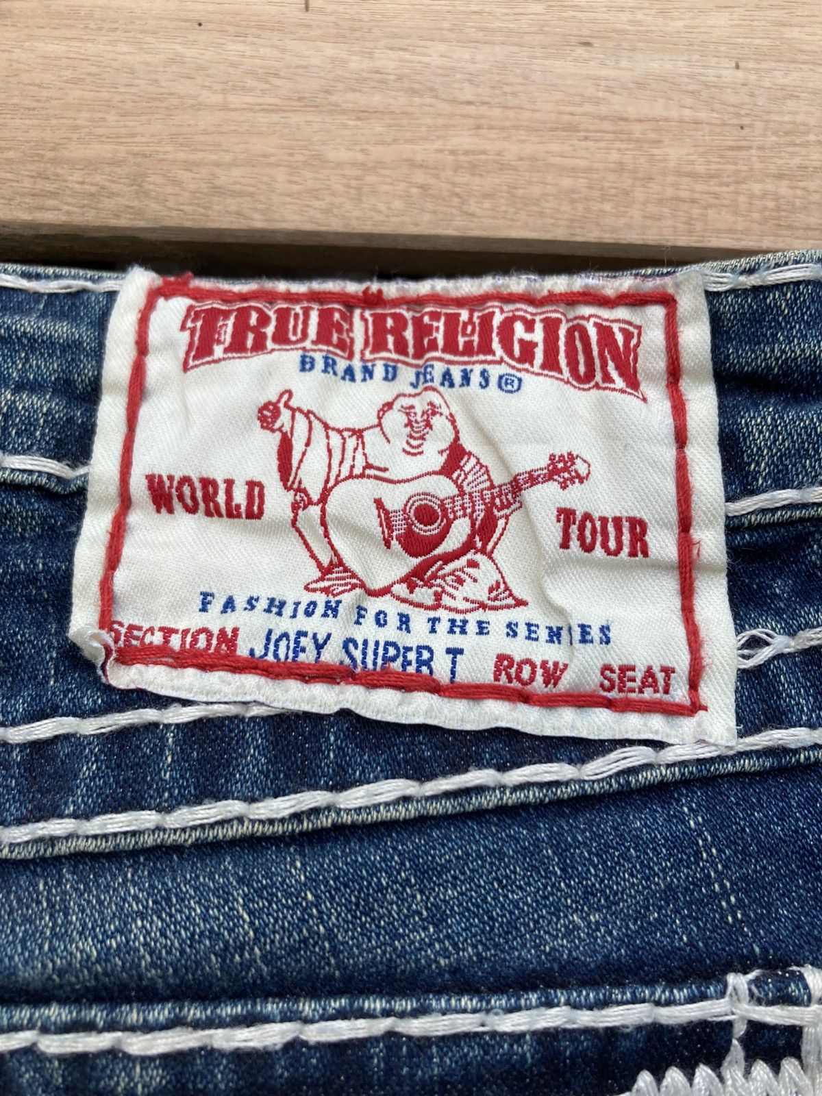 True Religion Y2K True Religion Flare Blue Jeans Size 28" / US 6 / IT 42 - 18 Thumbnail