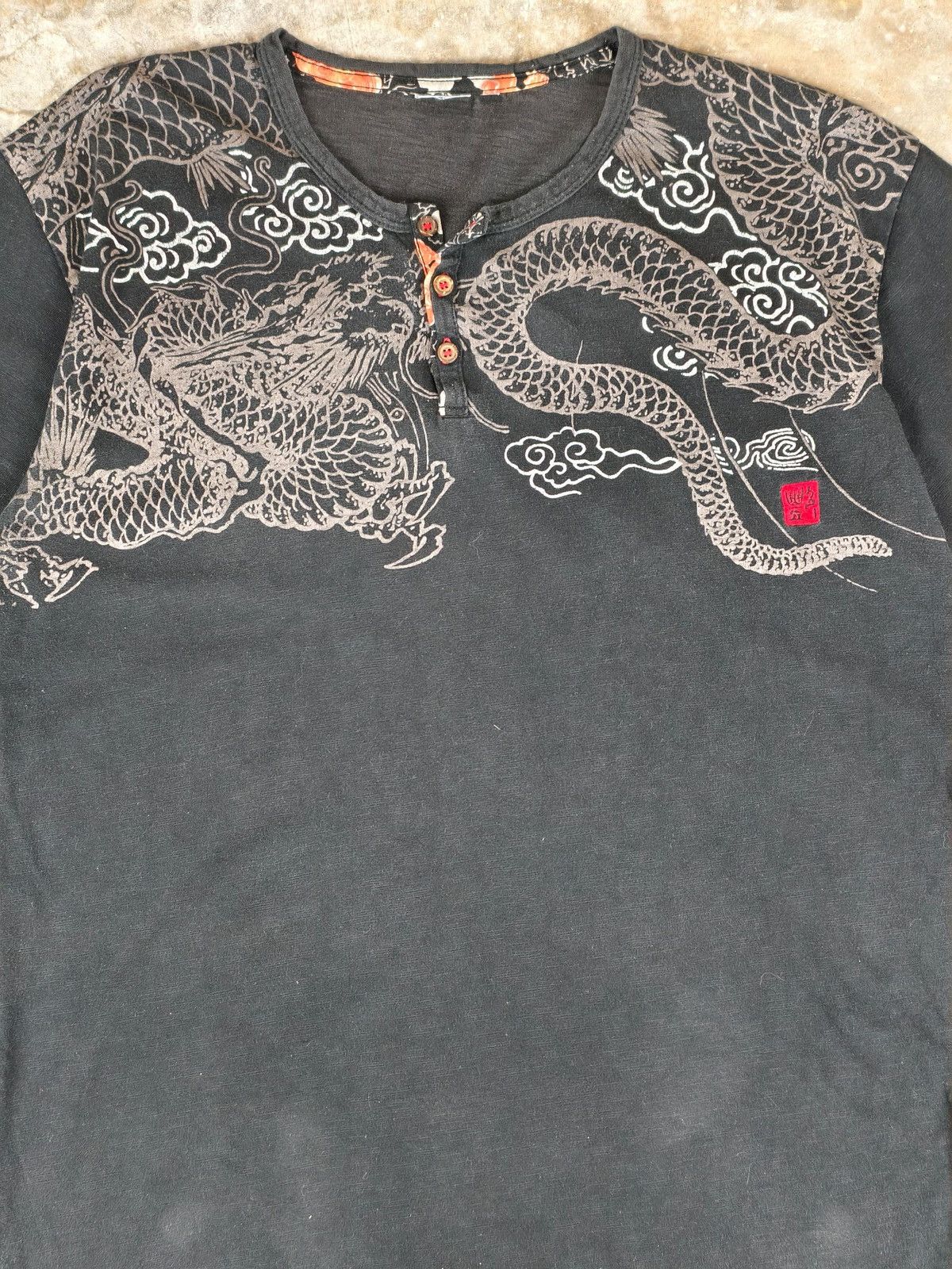 Japanese Brand × Vintage Japanese Art T-Shirt Size US L / EU 52-54 / 3 - 4 Thumbnail