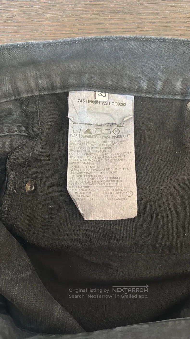 Helmut Lang Helmut Lang 2003, Black Washed, Denim Jeans Size US 33 - 6 Thumbnail