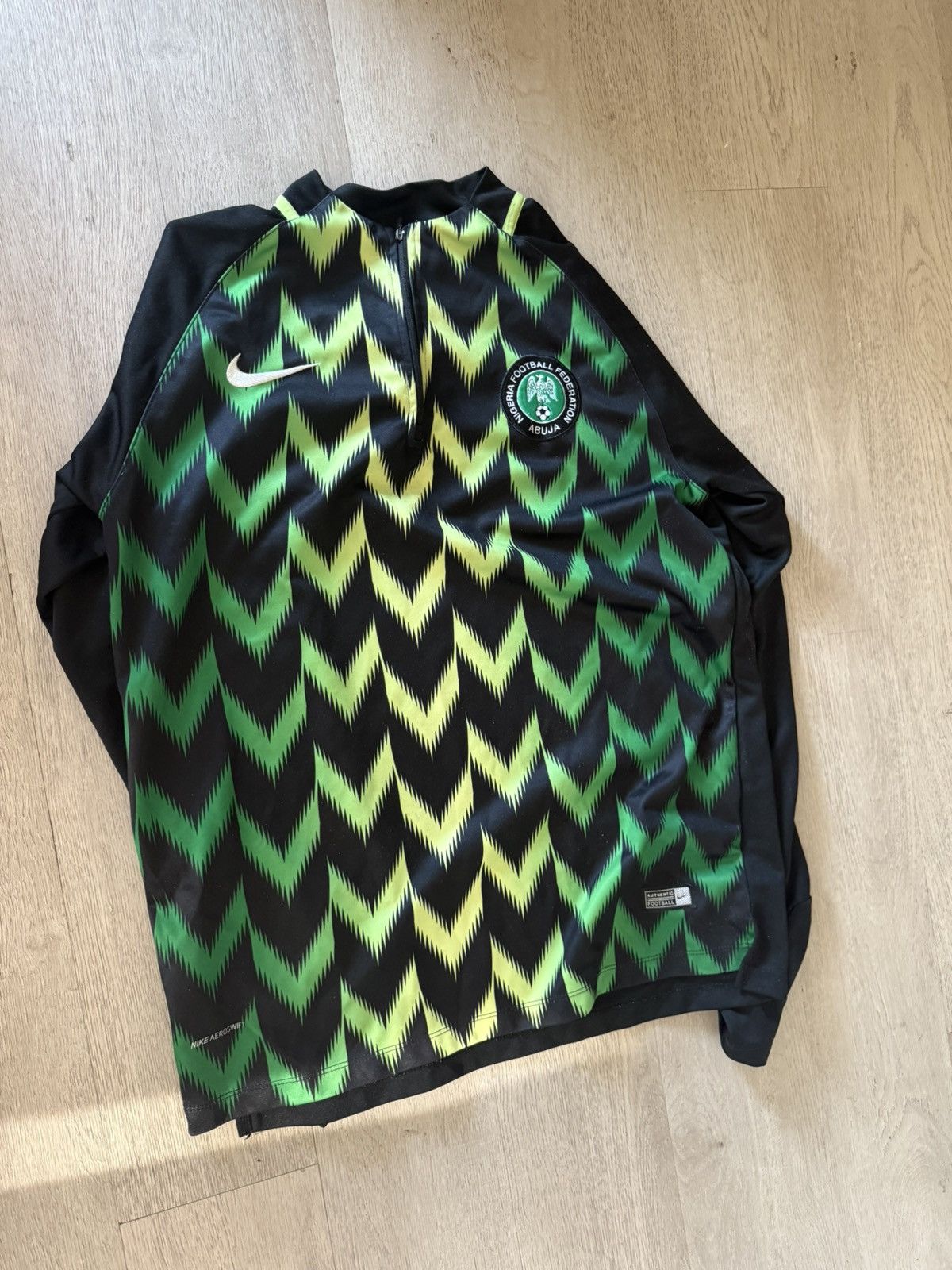 Nike Nike Team Nigeria Jacket Size US XL / EU 56 / 4 - 1 Thumbnail