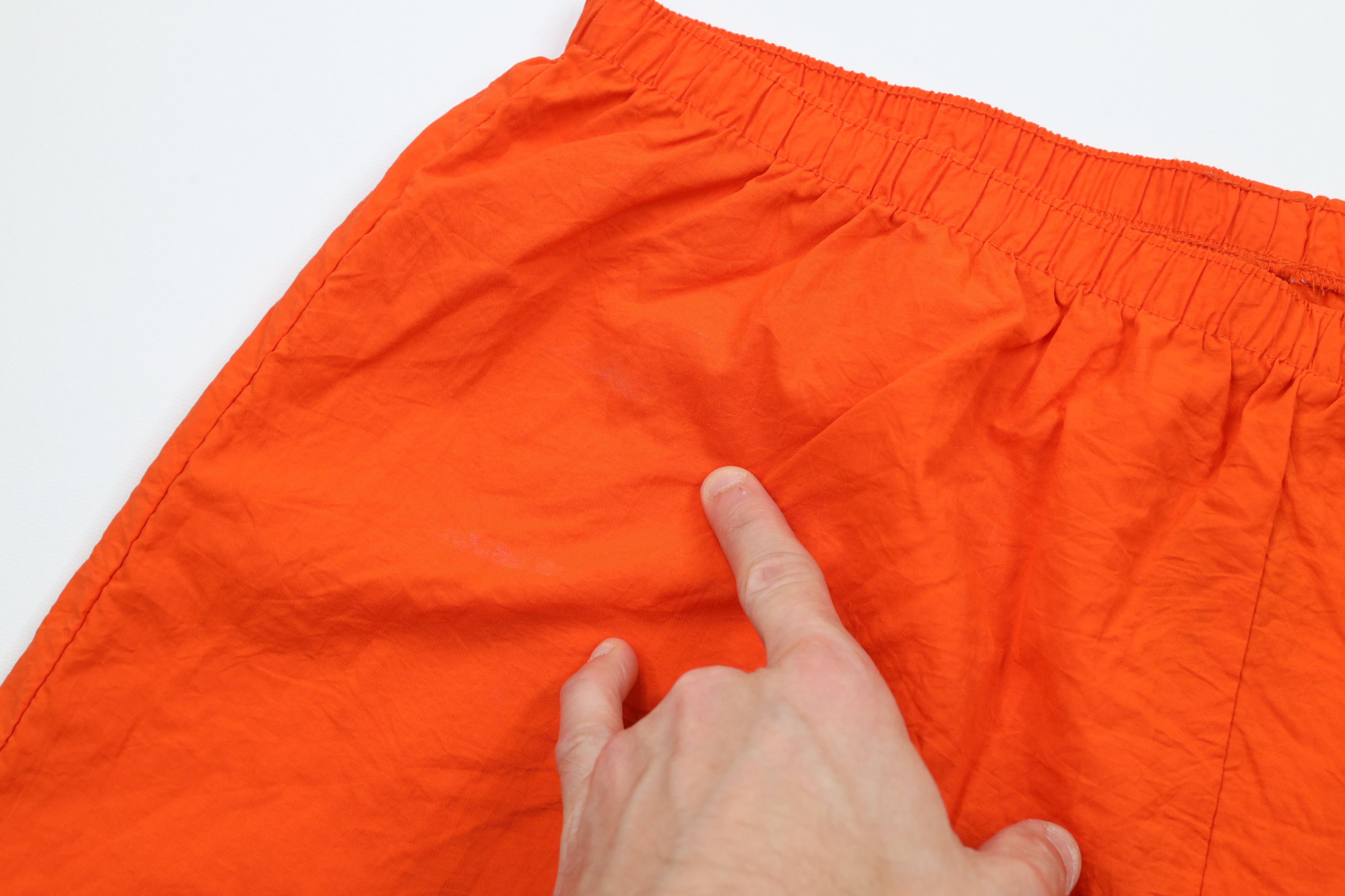 Vintage Vintage 90s Streetwear Blank Nylon Running Soccer Shorts USA Size US 36 / EU 52 - 5 Thumbnail