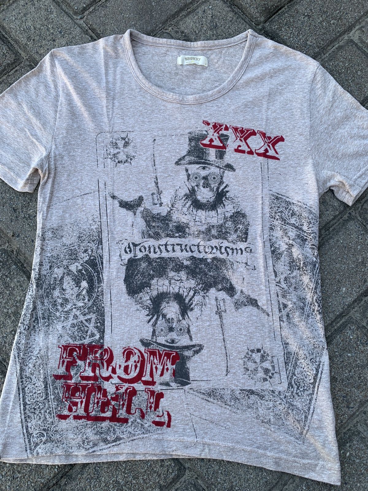Japanese Brand Y2k Skull Punk Browny Japan Size US M / EU 48-50 / 2 - 3 Thumbnail