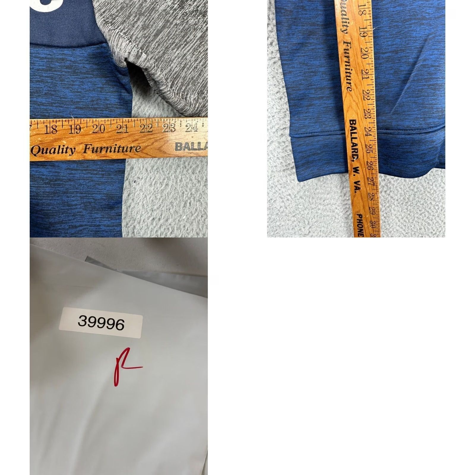 Russell Athletic Russell Athletic Sweatshirt Mens Medium Blue Grey Graphic Pullover Shirt Pullover Crewneck Logo Woven 42 Chest 26 Length Size US M / EU 48-50 / 2 - 8 Thumbnail