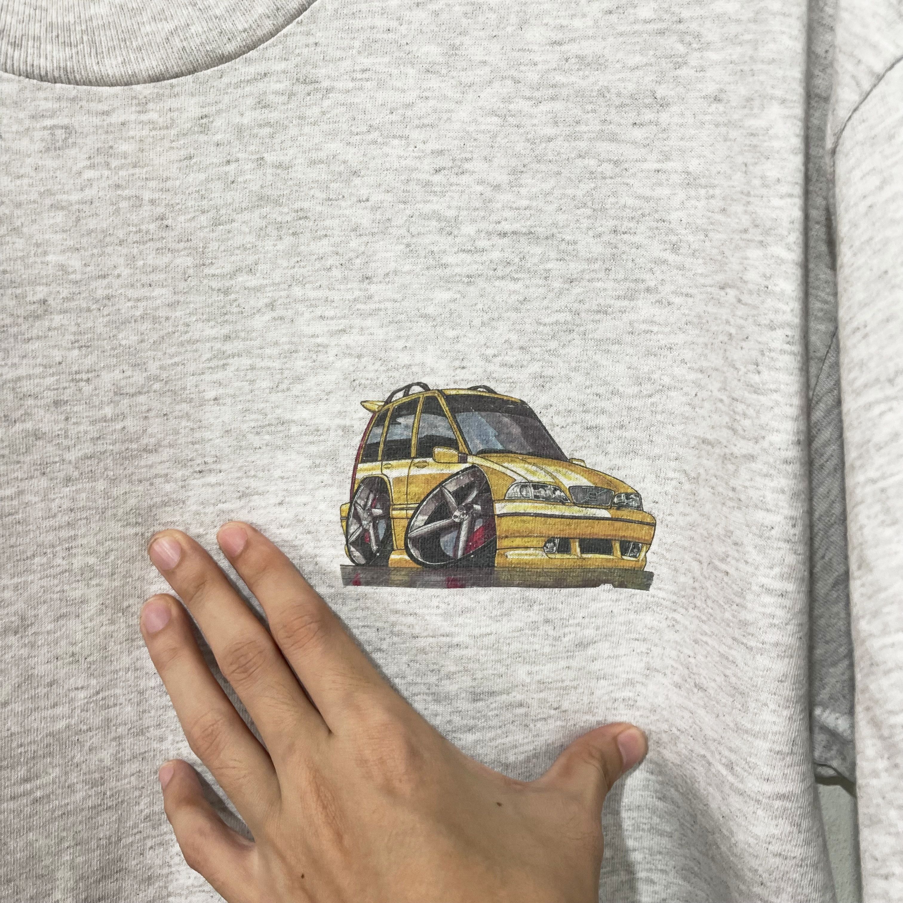 Vintage Vintage 2000s Yellow Racing Car Shirt Size US L / EU 52-54 / 3 - 4 Thumbnail