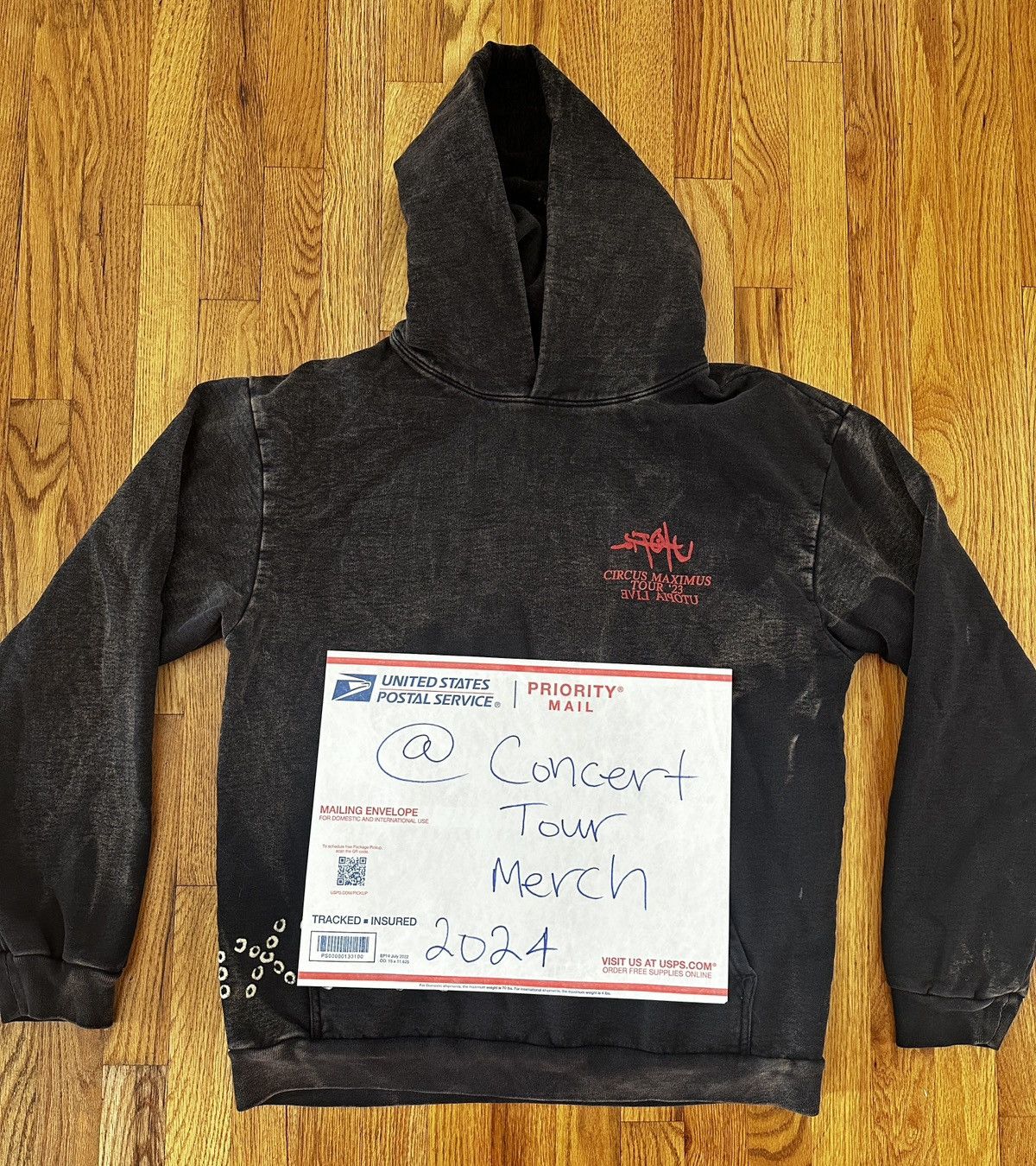 RARE Travis Scott Circus Maximus Utopia Staff Hoodie size XL