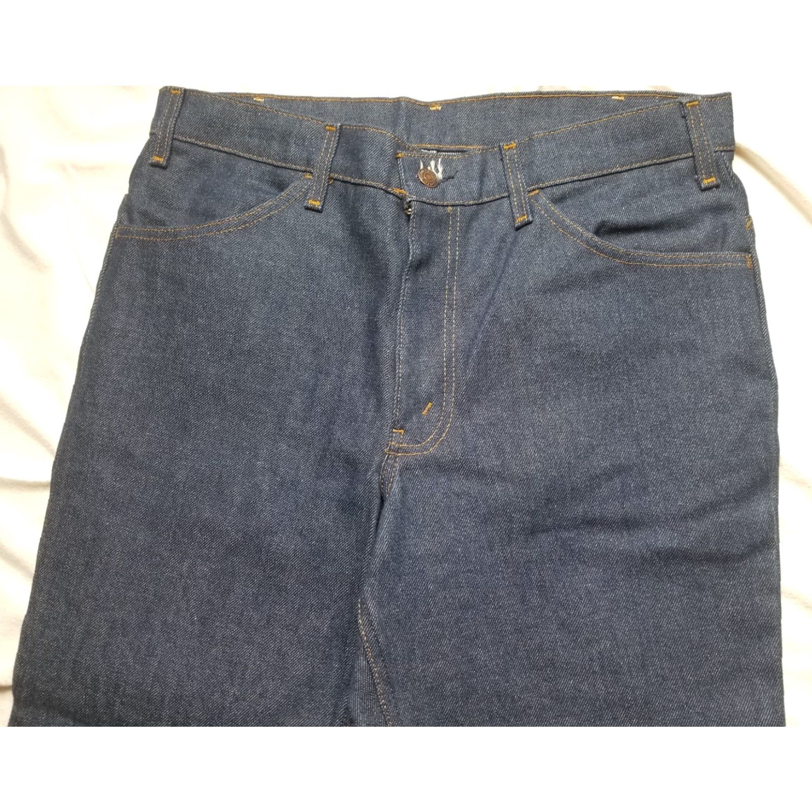 Levi's VINTAGE Levi's Big Bell Blue Jeans USA 36x30 1981 Orange tag Hippie Rock Jeans Mens Size US 36 / EU 52 - 3 Thumbnail