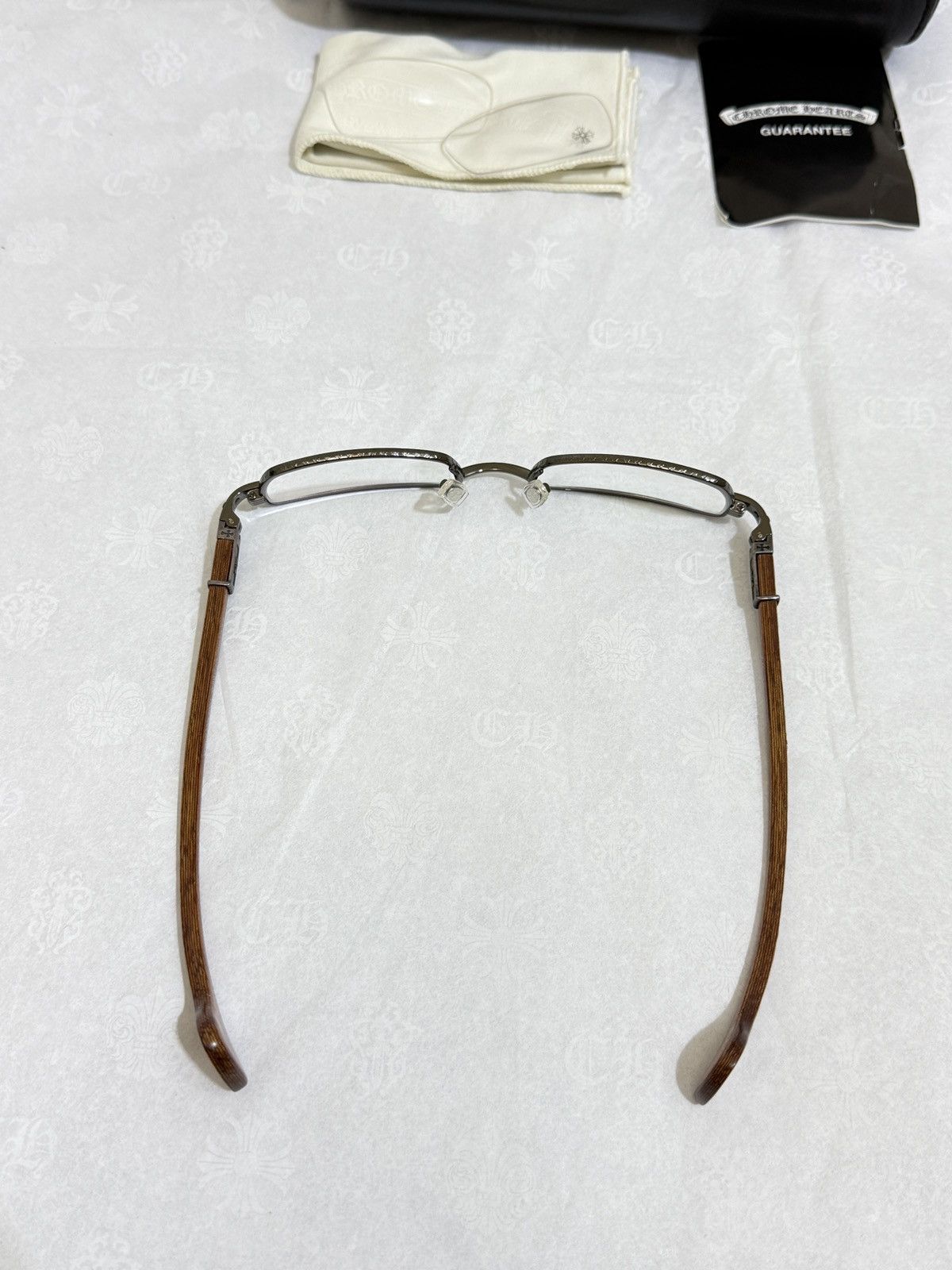 Chrome Hearts Chrome Hearts Glasses Wood “ Te-Wa-Te “ Size ONE SIZE - 4 Thumbnail