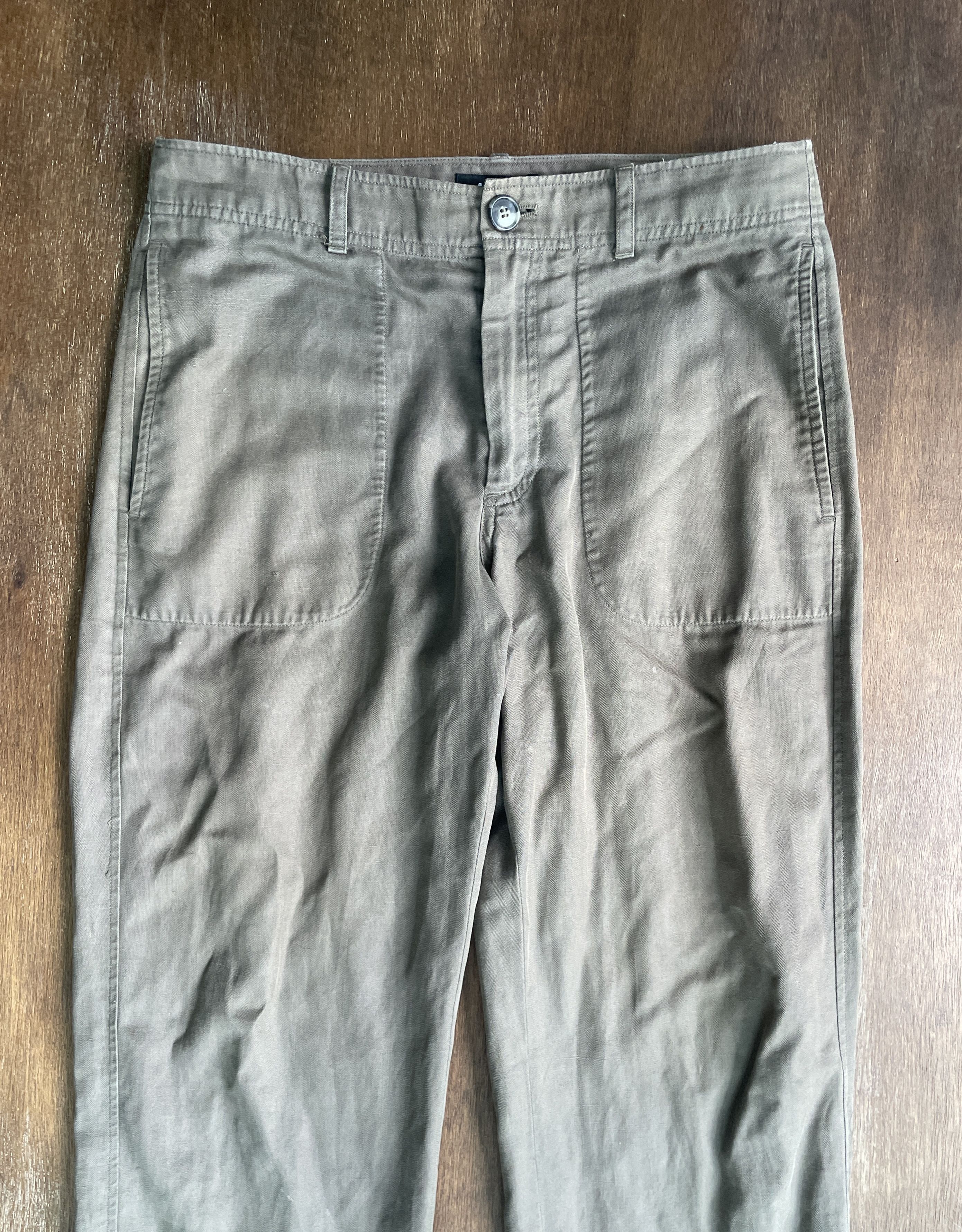 A.P.C. A.P.C. Vintage Linen Pants Size US 31 - 2 Thumbnail
