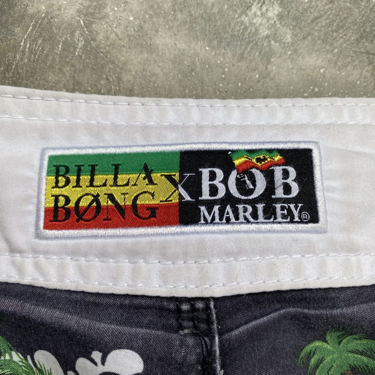 Billabong 90s Bilabong X Bob Marley Surfing Short Pants Size US 30 / EU 46 - 6 Thumbnail